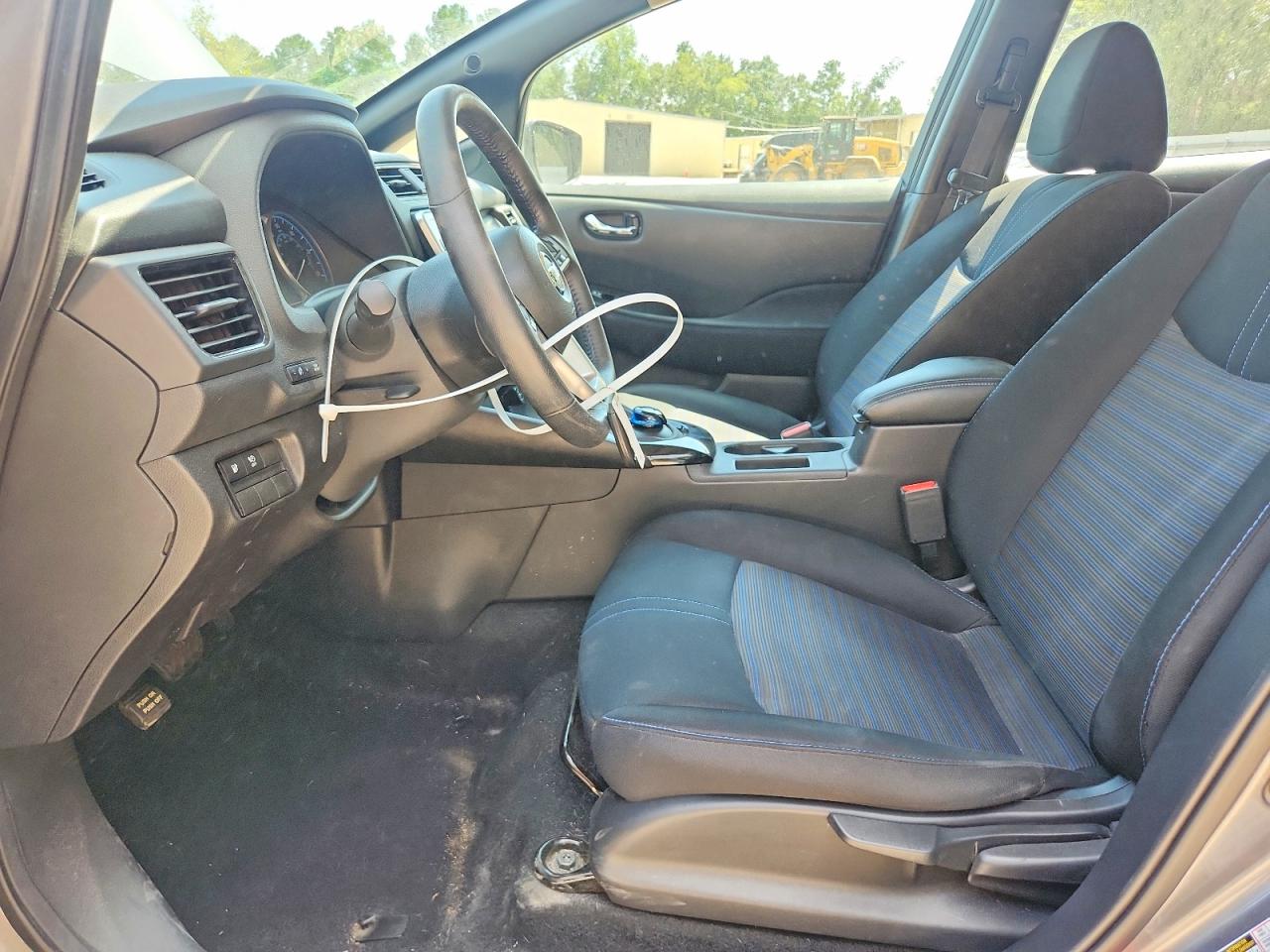 2019 Nissan Leaf Sv Gray vin: 1N4AZ1CP8KC305231