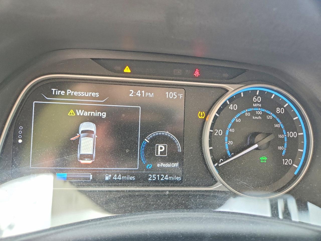 2019 Nissan Leaf Sv Gray vin: 1N4AZ1CP8KC305231