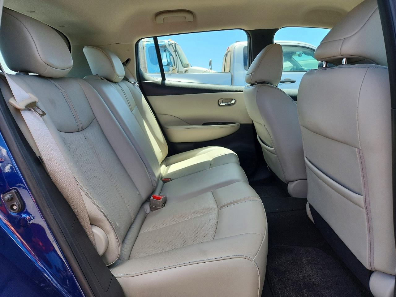 2018 Nissan Leaf Sl Blue vin: 1N4AZ1CP9JC301512