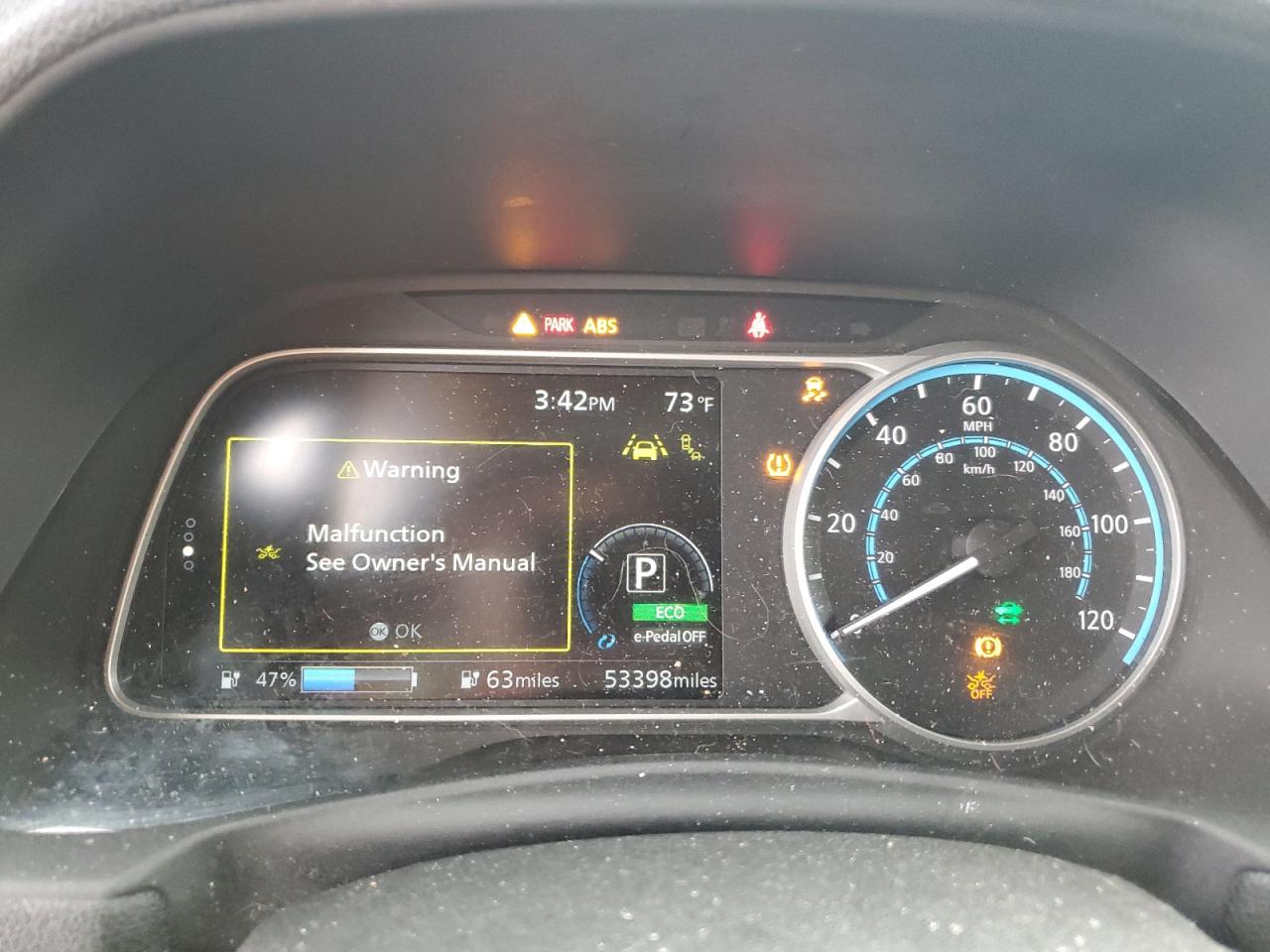 2018 Nissan Leaf S White vin: 1N4AZ1CPXJC300577