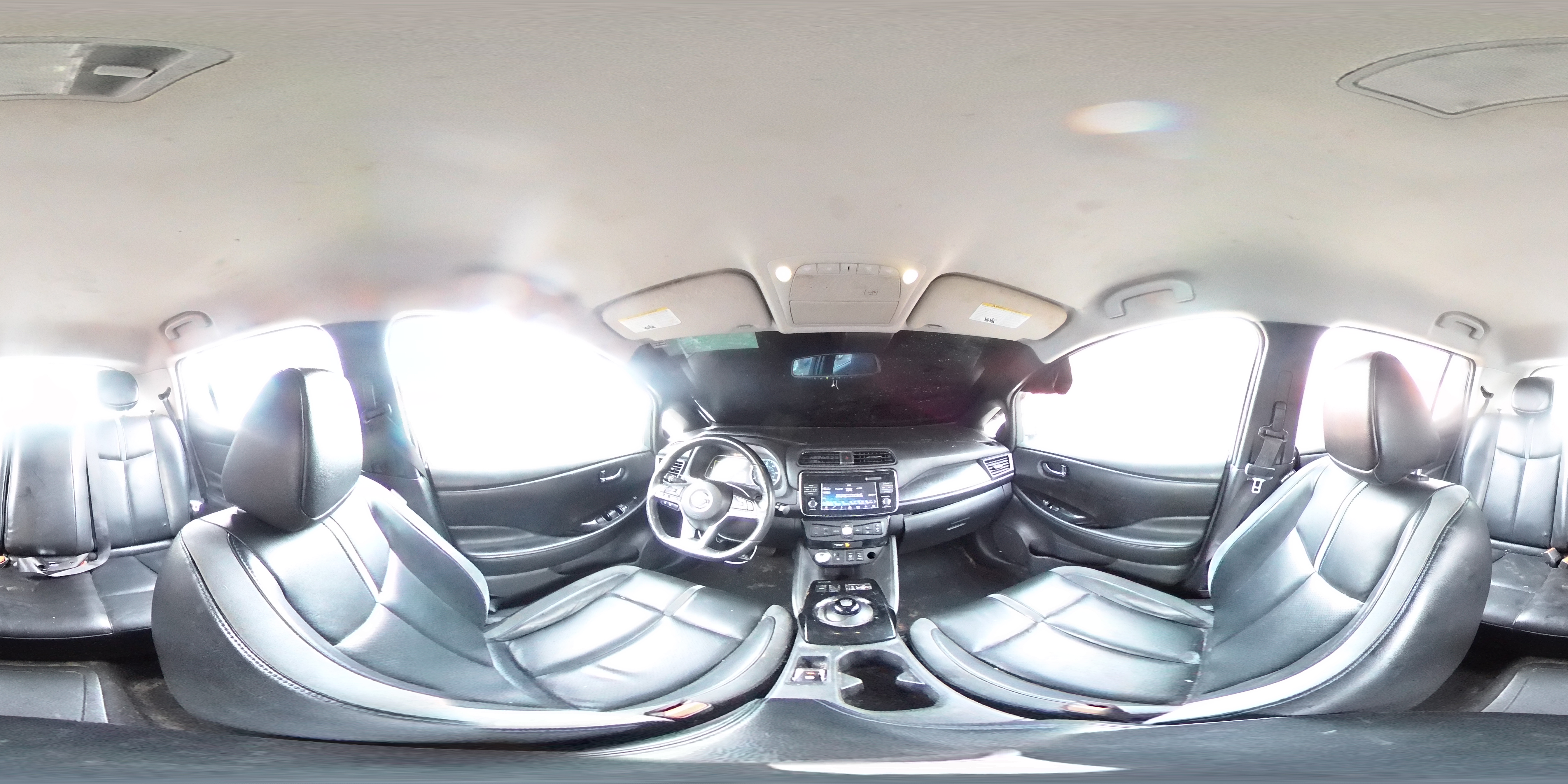 2018 Nissan Leaf S White vin: 1N4AZ1CPXJC300577