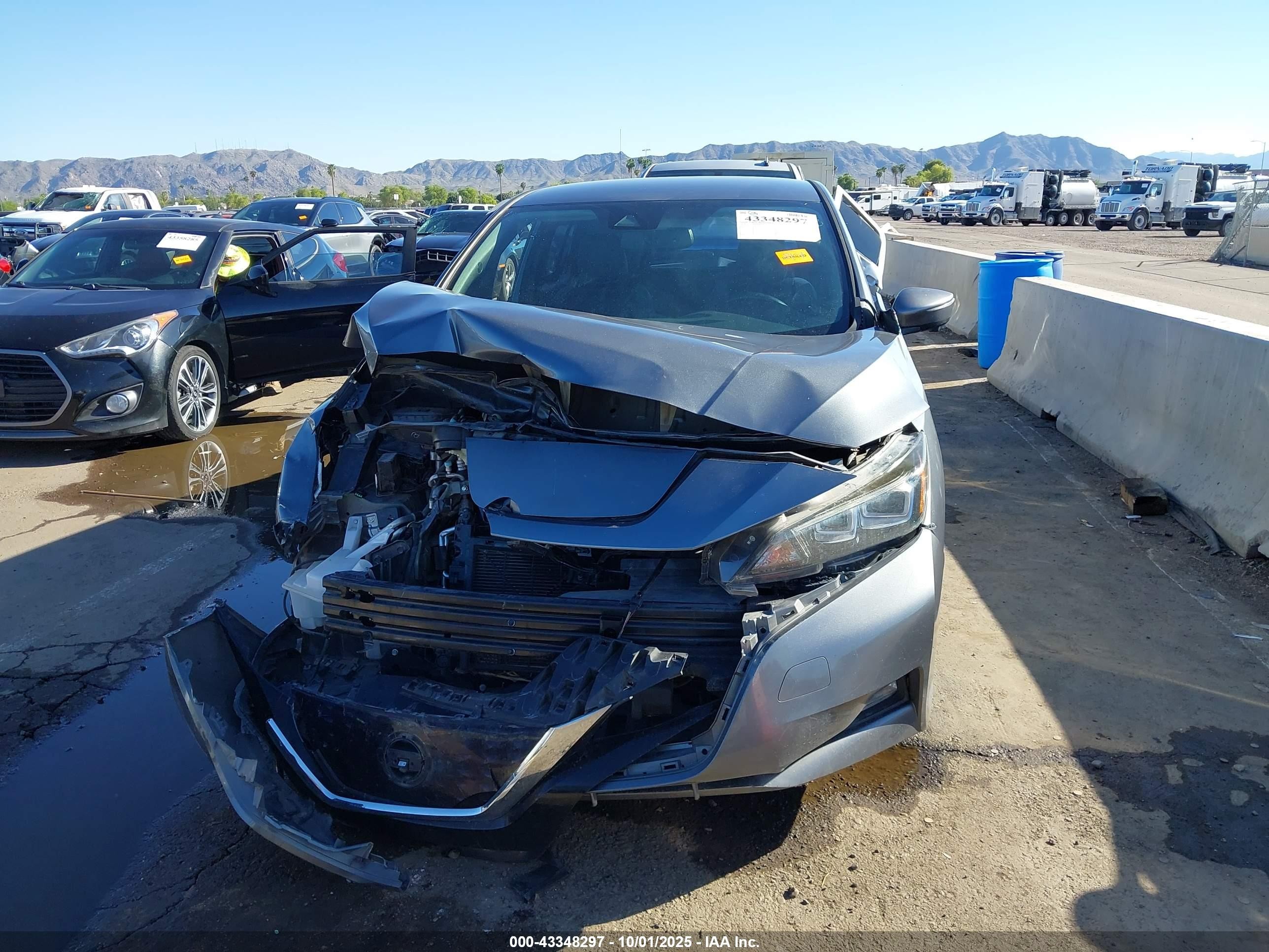 2018 Nissan Leaf Sl Серый vin: 1N4AZ1CPXJC311403