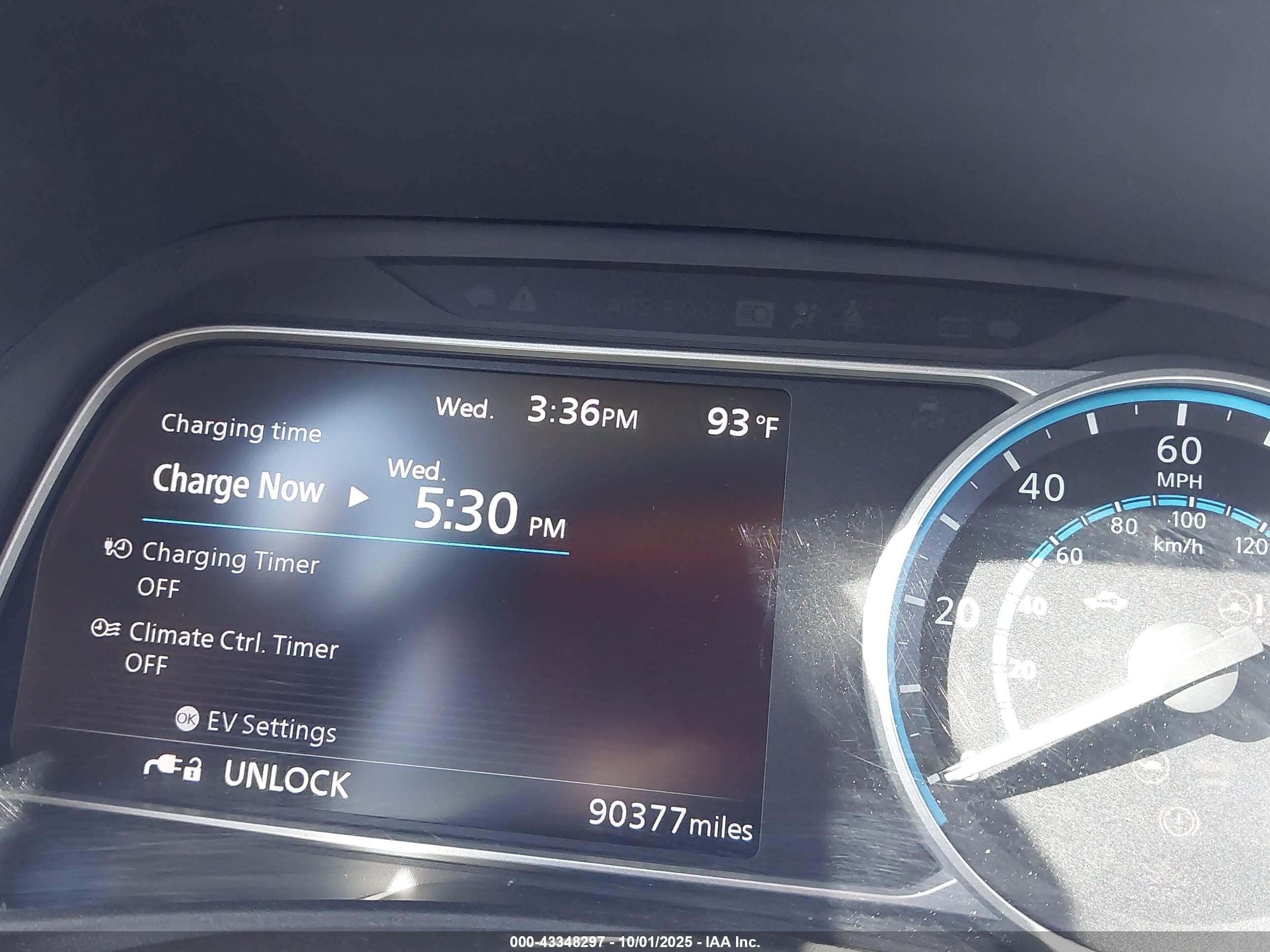 2018 Nissan Leaf Sl Серый vin: 1N4AZ1CPXJC311403