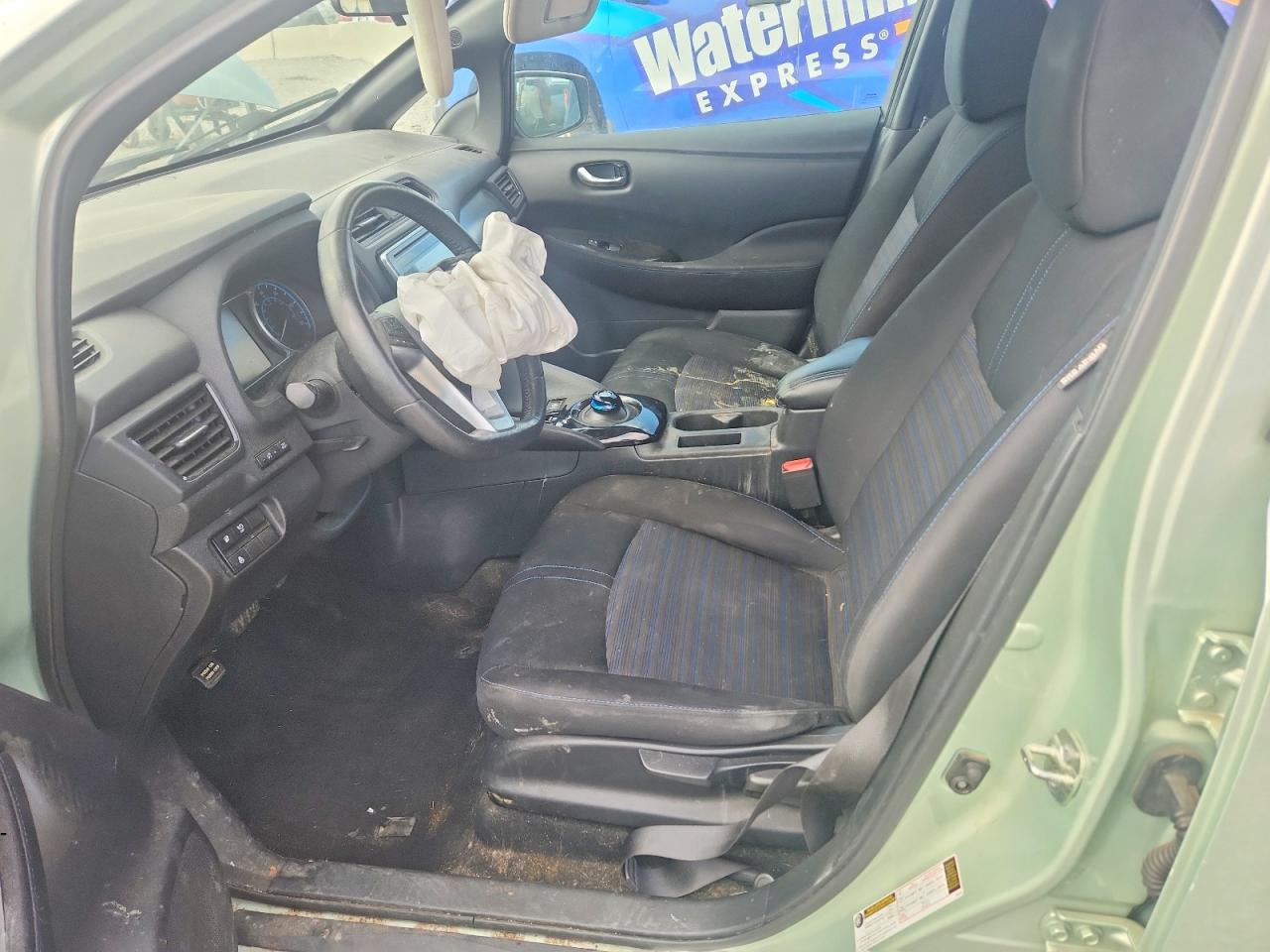 2019 Nissan Leaf Sv Green vin: 1N4AZ1CPXKC306803
