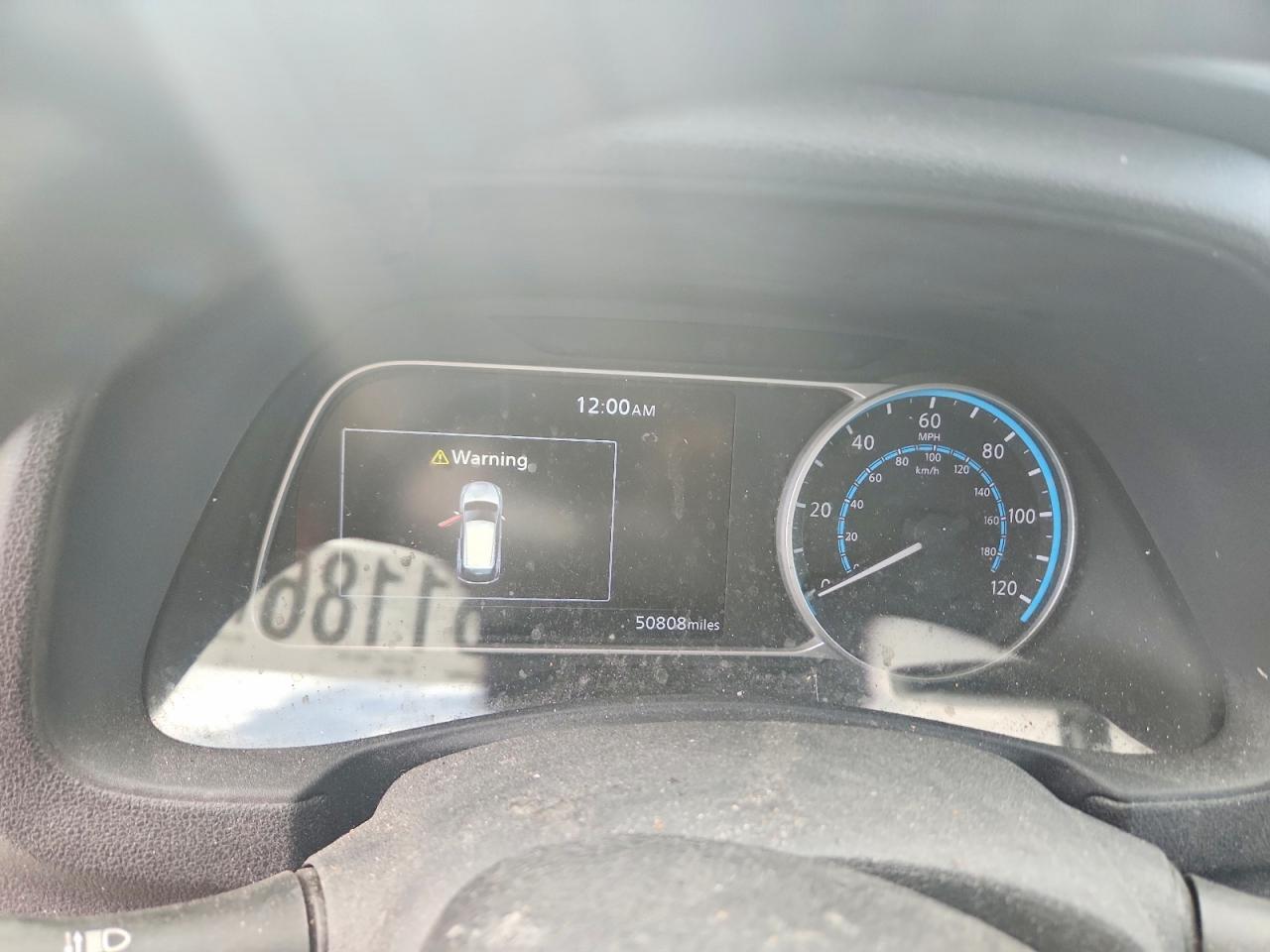 2019 Nissan Leaf Sv Green vin: 1N4AZ1CPXKC306803