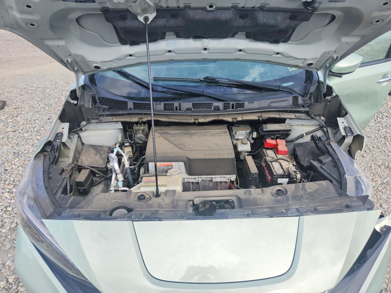 2019 Nissan Leaf Sv Green vin: 1N4AZ1CPXKC306803