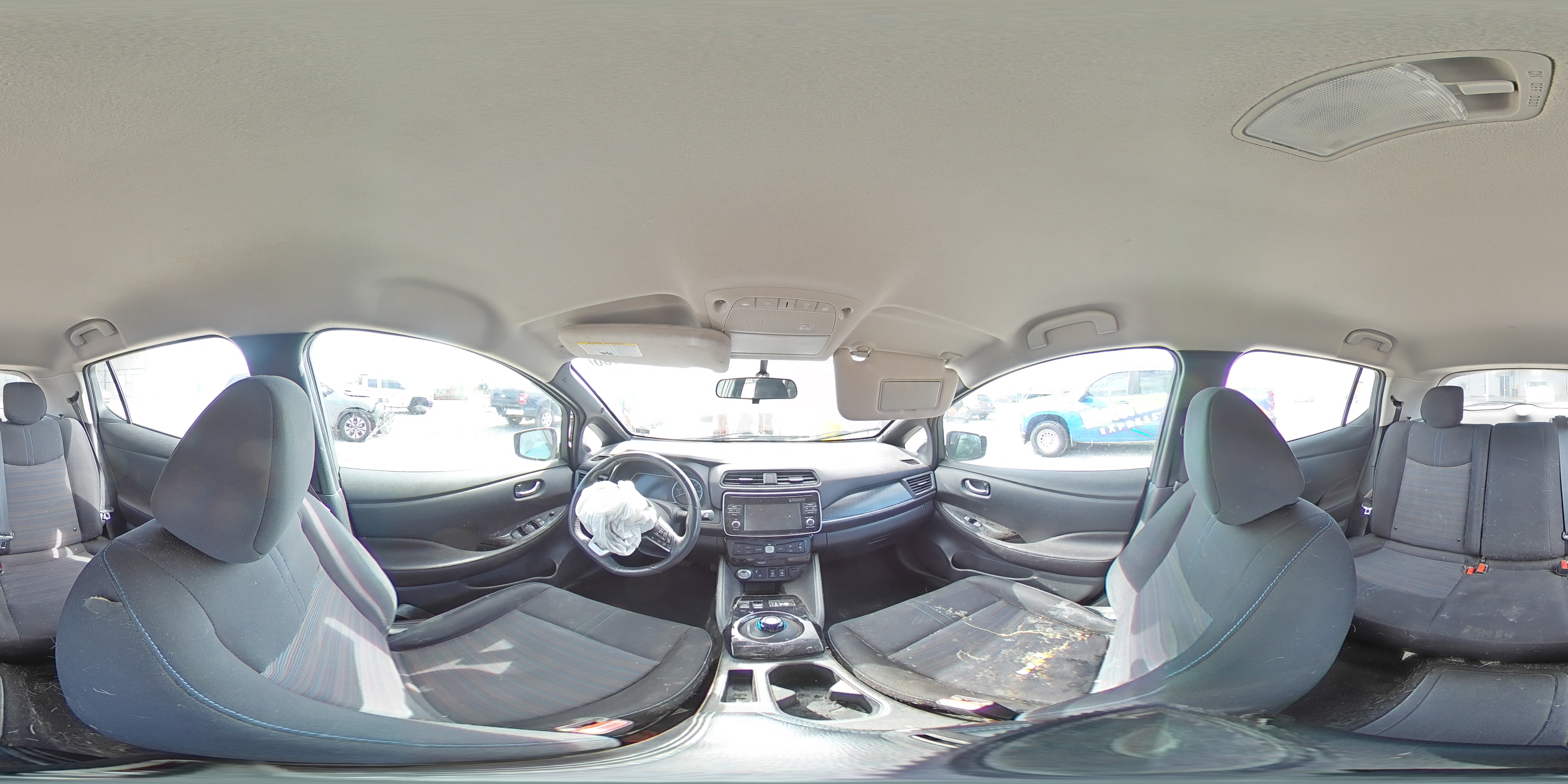 2019 Nissan Leaf Sv Green vin: 1N4AZ1CPXKC306803