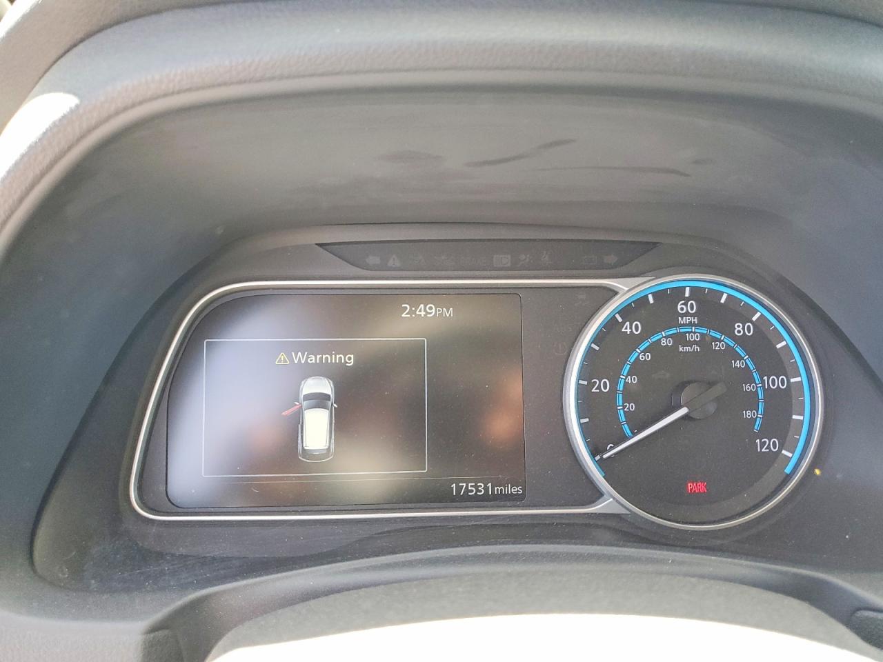 2021 Nissan Leaf Sv Gray vin: 1N4AZ1CV8MC555084
