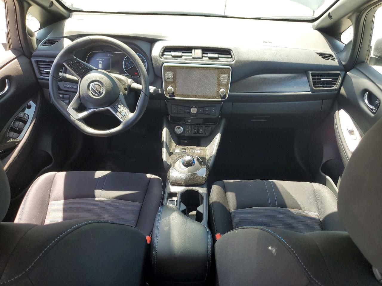 2021 Nissan Leaf Sv Gray vin: 1N4AZ1CV8MC555084
