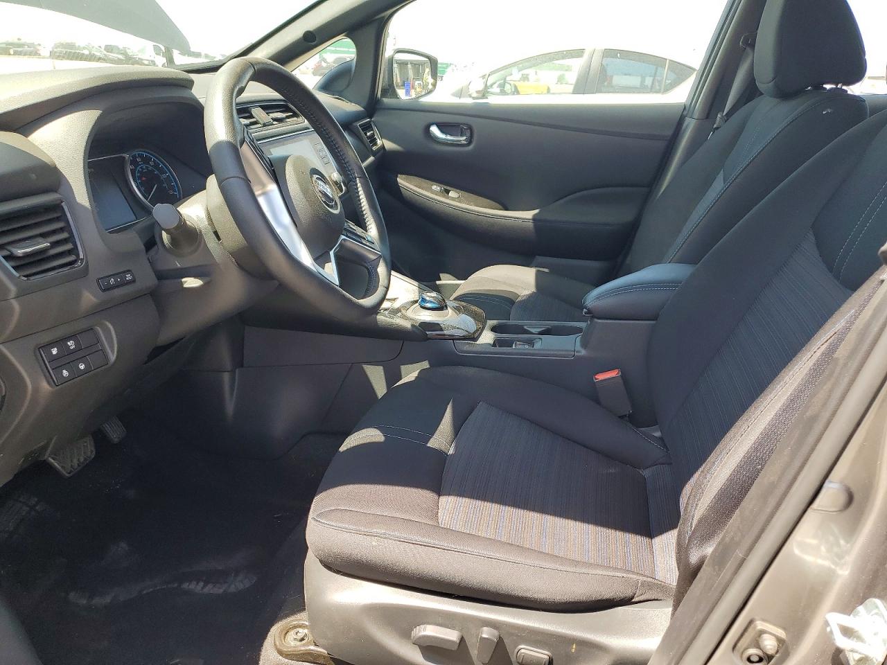 2021 Nissan Leaf Sv Gray vin: 1N4AZ1CV8MC555084