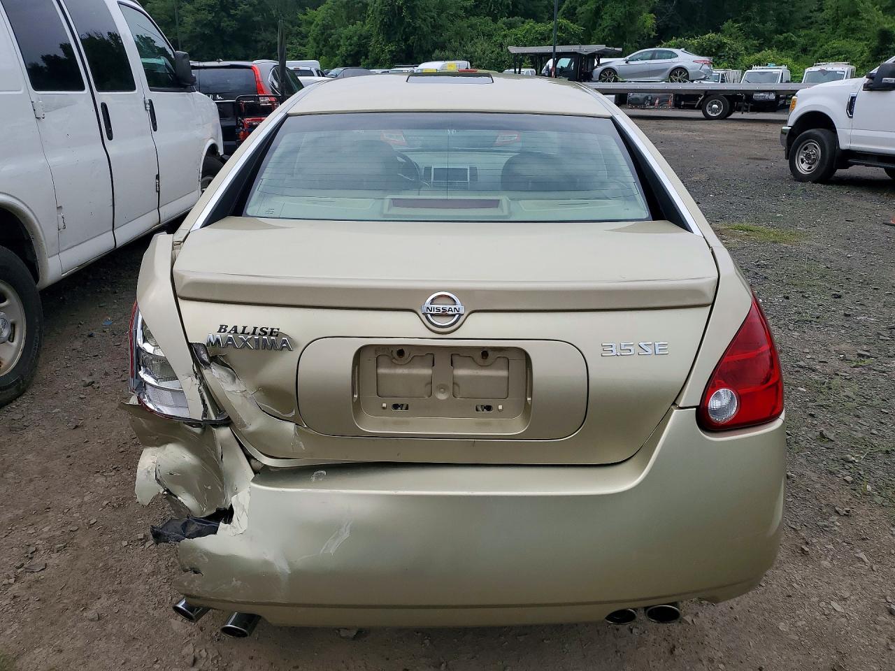 2004 Nissan Maxima 3.5 Se Золотой vin: 1N4BA41E04C876004