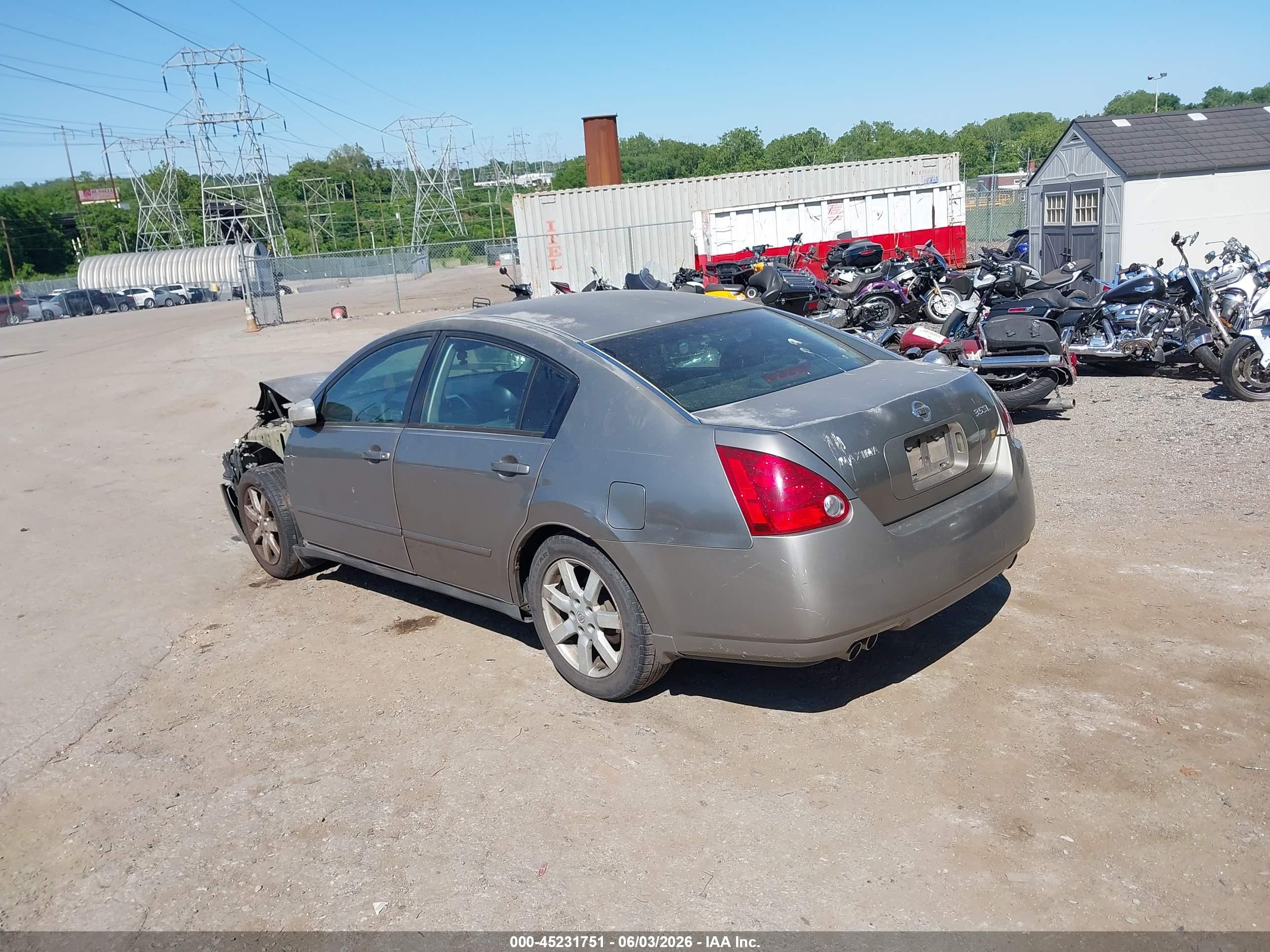 2005 Nissan Maxima 3.5 Sl Gray vin: 1N4BA41E05C838323