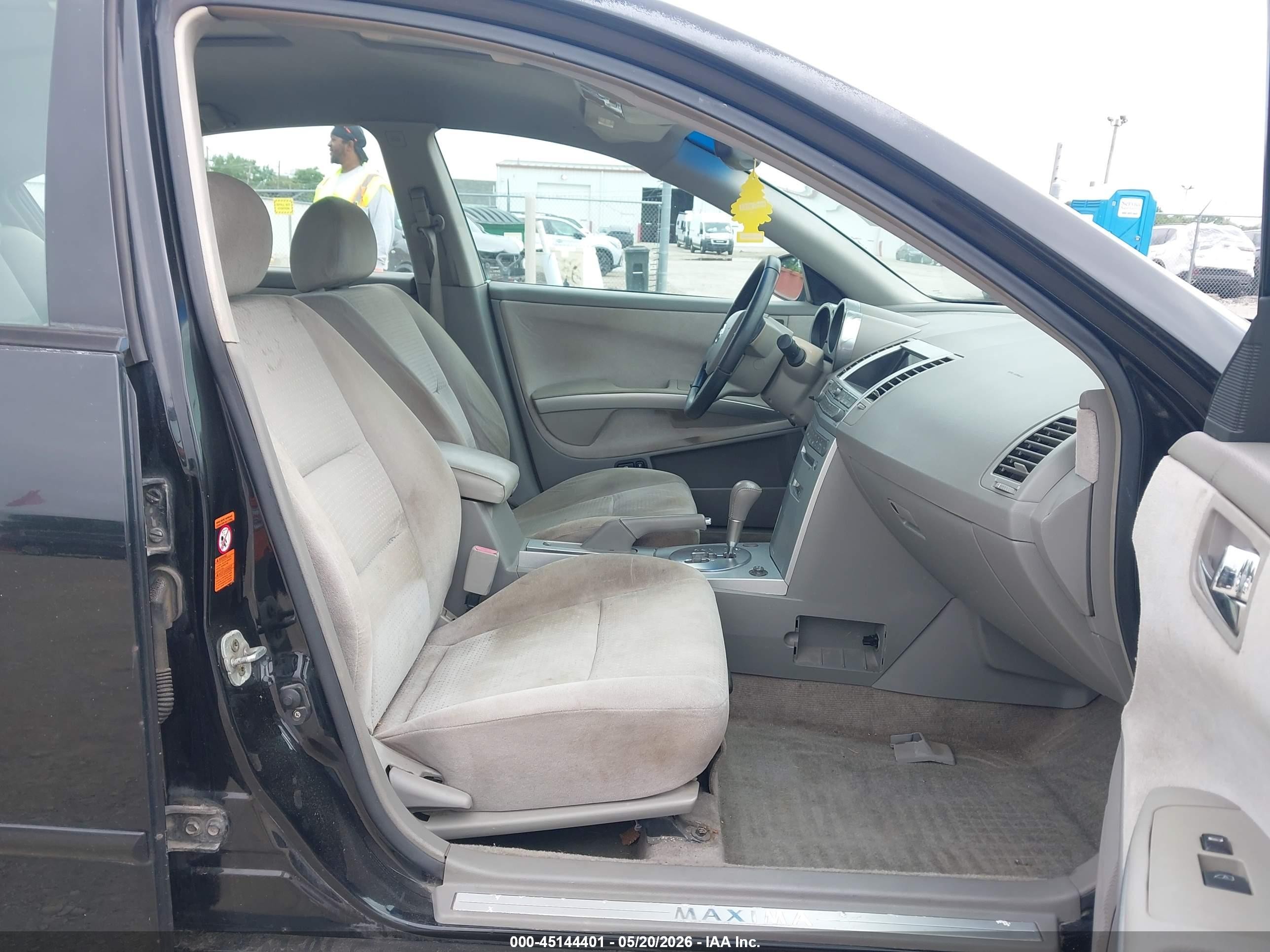 2005 Nissan Maxima 3.5 Se Black vin: 1N4BA41E05C840993