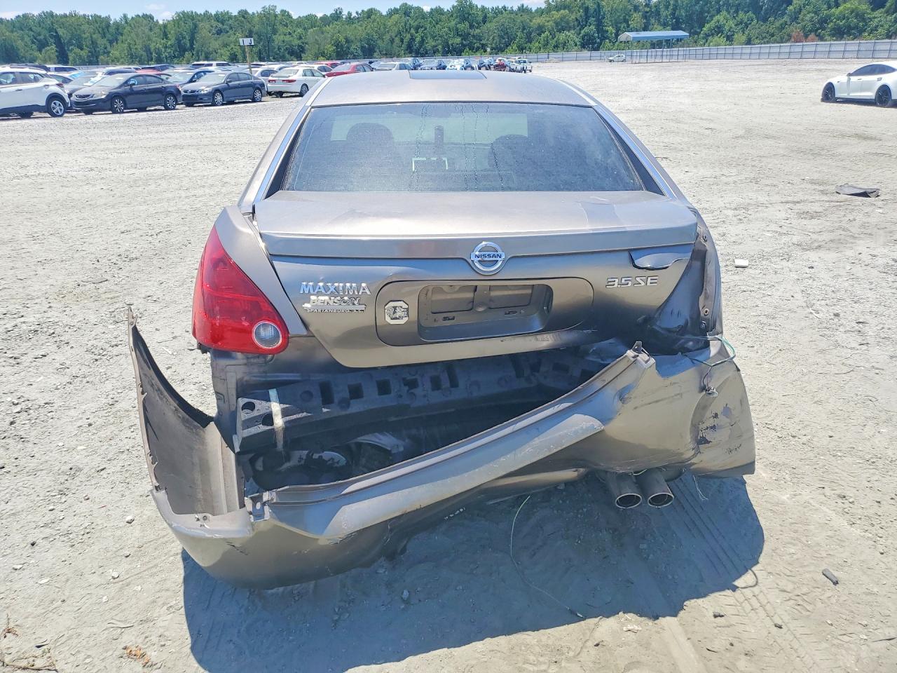 2006 Nissan Maxima 3.5 Se Silver vin: 1N4BA41E06C837514