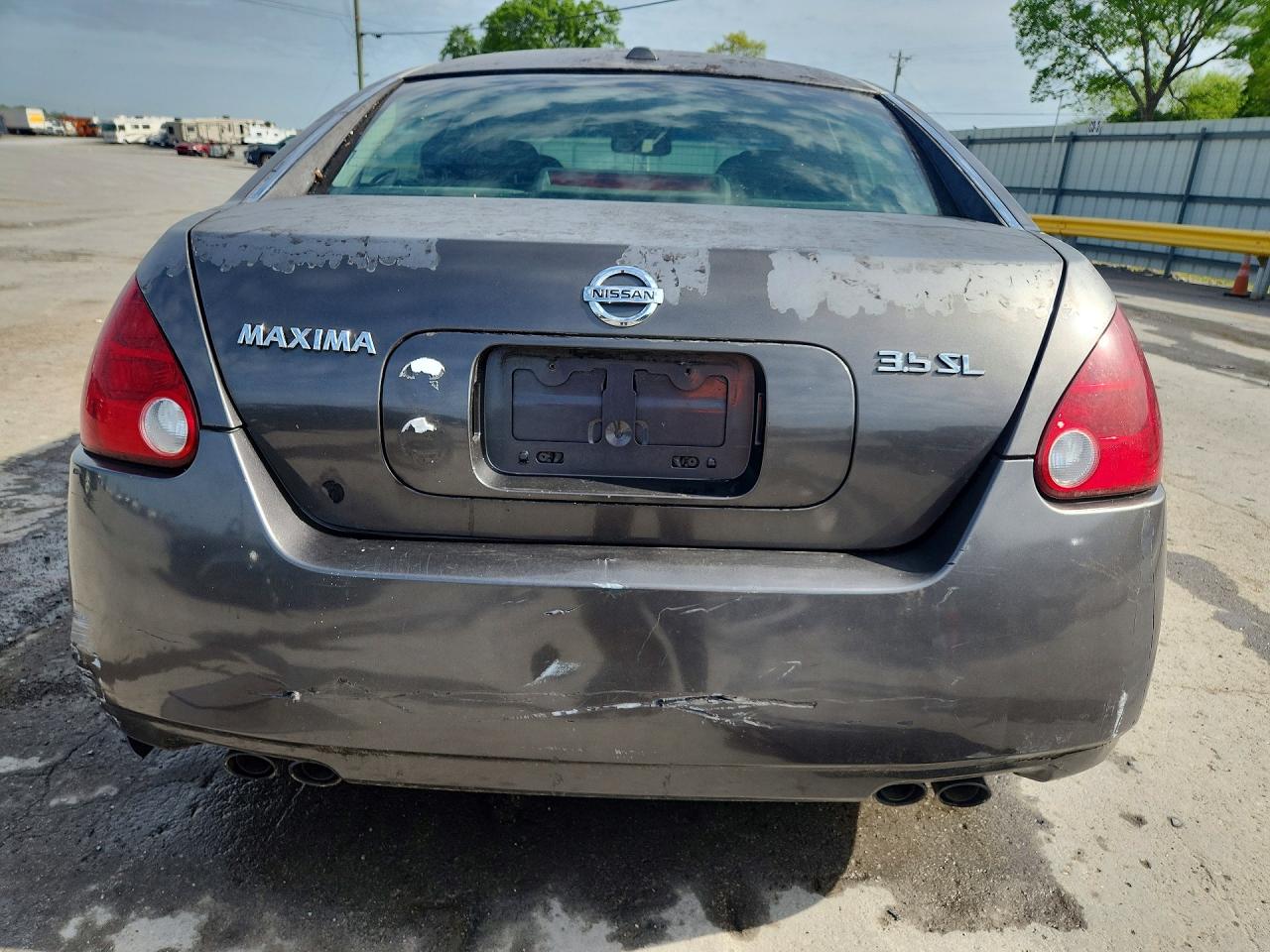 2006 Nissan Maxima 3.5 Se Серый vin: 1N4BA41E06C850103