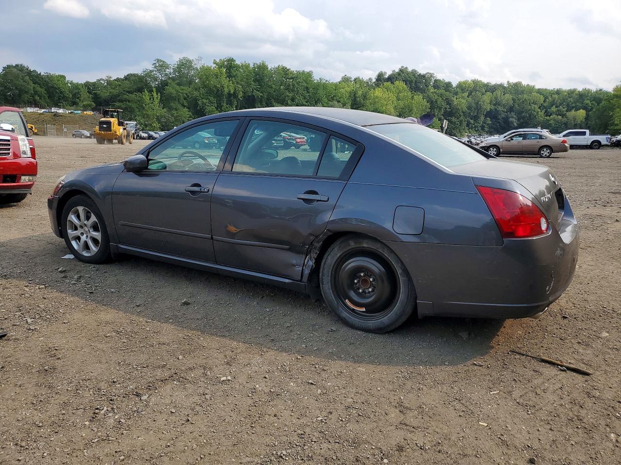 2007 Nissan Maxima 3.5 Se Gray vin: 1N4BA41E07C803655