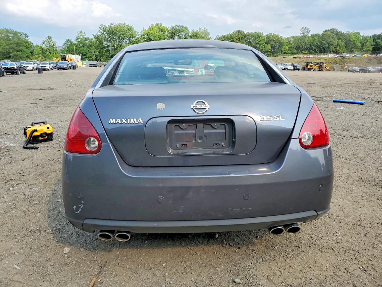 2007 Nissan Maxima 3.5 Se Gray vin: 1N4BA41E07C803655