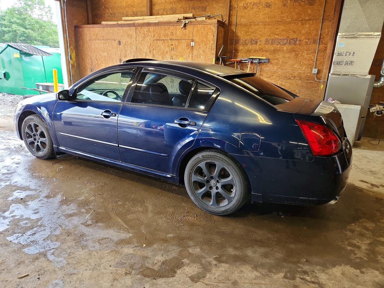 2007 Nissan Maxima 3.5 Se Blue vin: 1N4BA41E07C823615