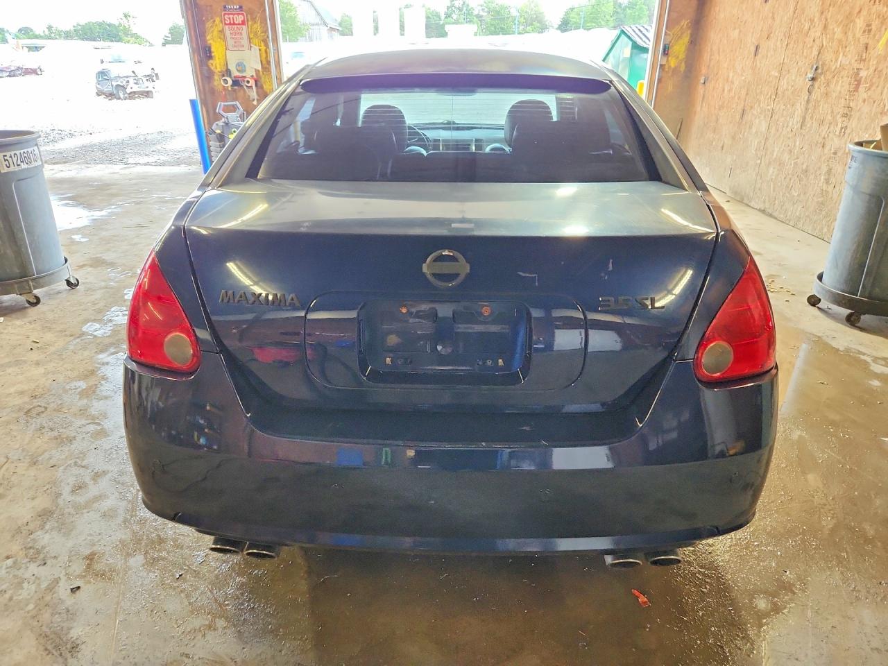 2007 Nissan Maxima 3.5 Se Blue vin: 1N4BA41E07C823615