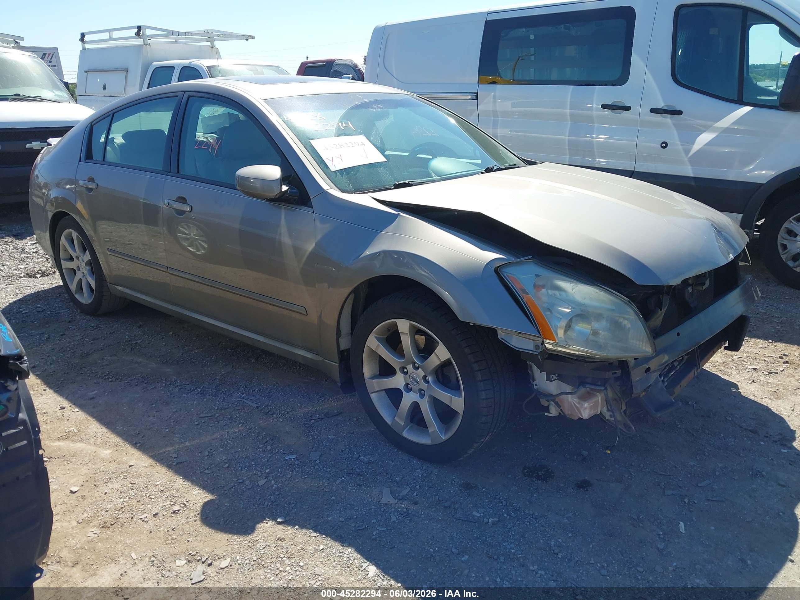 2007 Nissan Maxima 3.5 Se Tan vin: 1N4BA41E07C834307