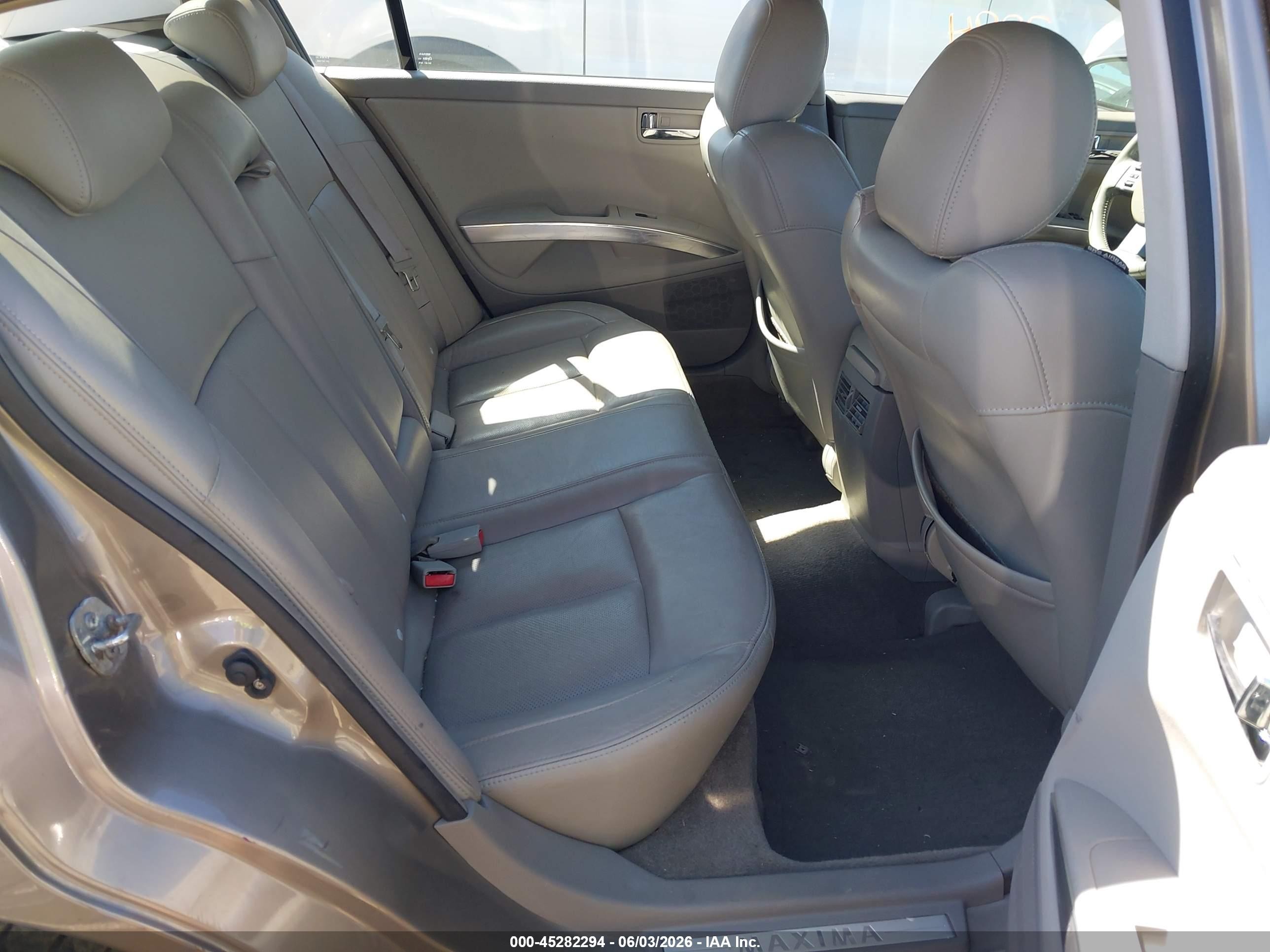 2007 Nissan Maxima 3.5 Se Tan vin: 1N4BA41E07C834307