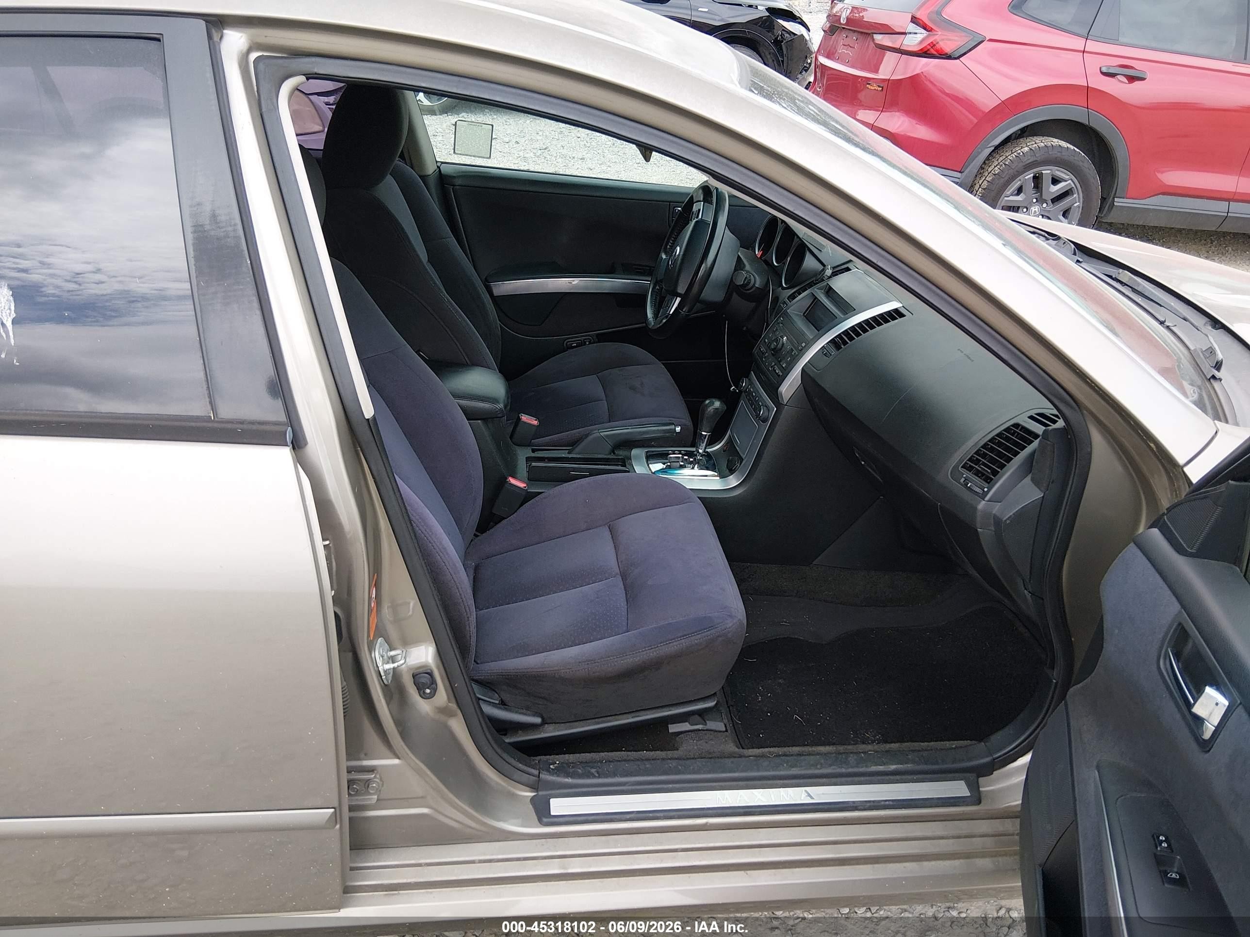 2008 Nissan Maxima 3.5 Se Brown vin: 1N4BA41E08C808761