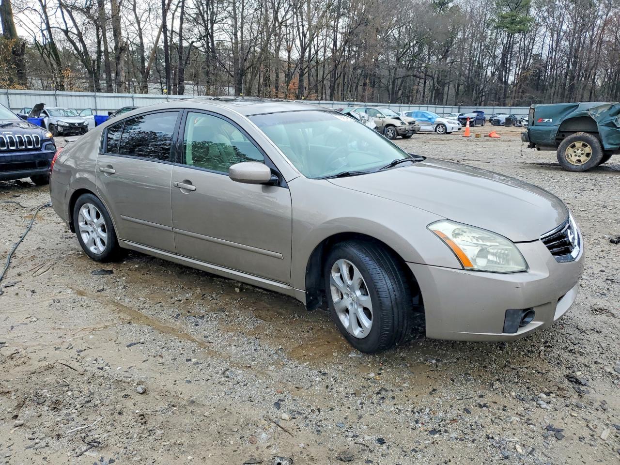 2008 Nissan Maxima 3.5 Se Золотой vin: 1N4BA41E08C815743