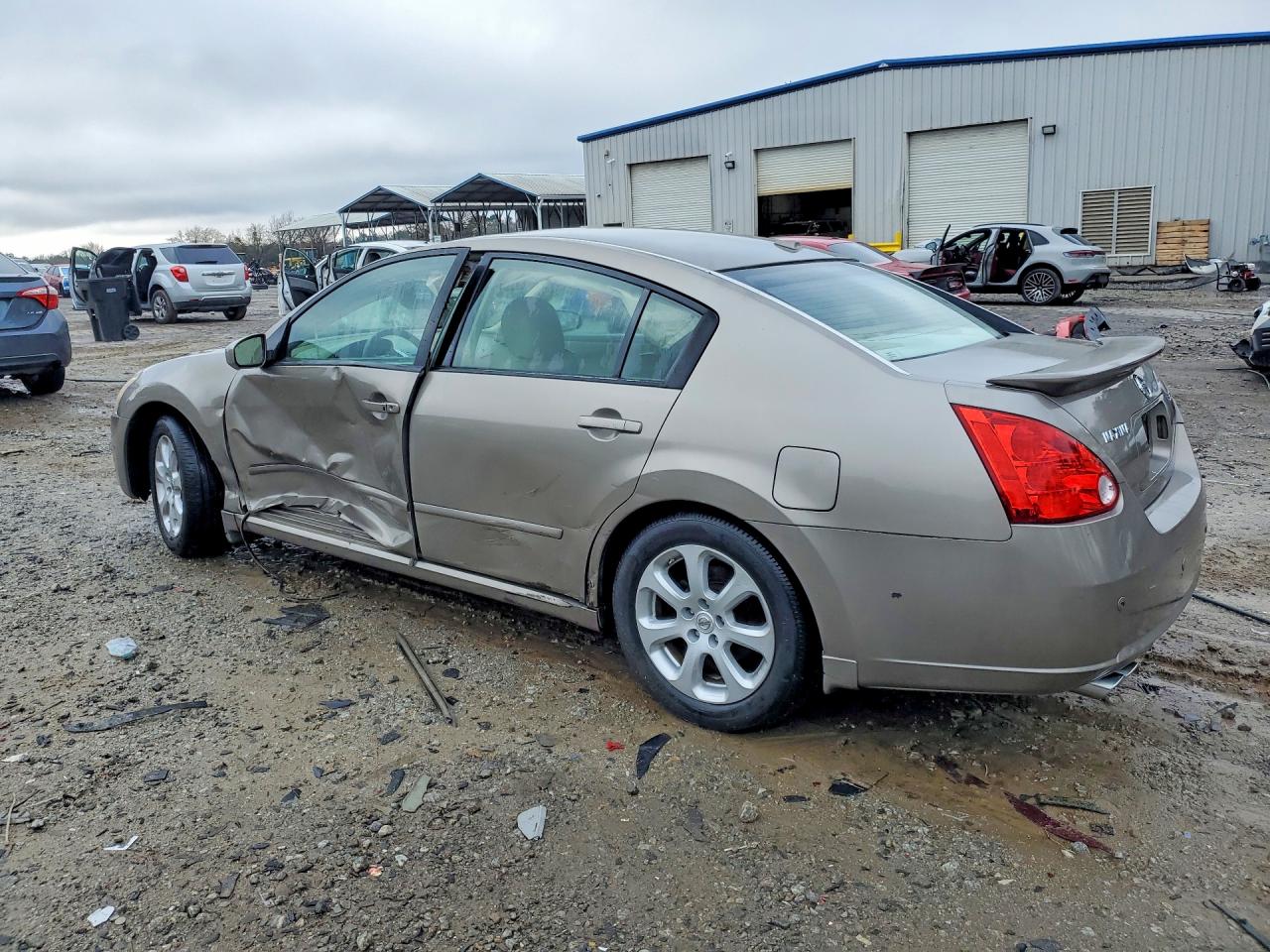 2008 Nissan Maxima 3.5 Se Золотой vin: 1N4BA41E08C815743
