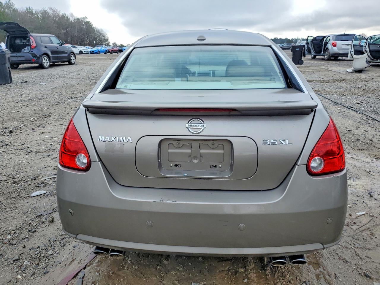 2008 Nissan Maxima 3.5 Se Золотой vin: 1N4BA41E08C815743