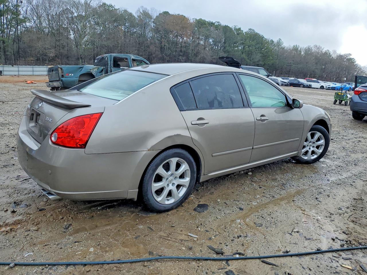 2008 Nissan Maxima 3.5 Se Золотой vin: 1N4BA41E08C815743