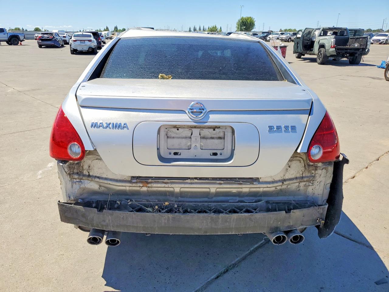 2004 Nissan Maxima 3.5 Se Серебряный vin: 1N4BA41E14C857767