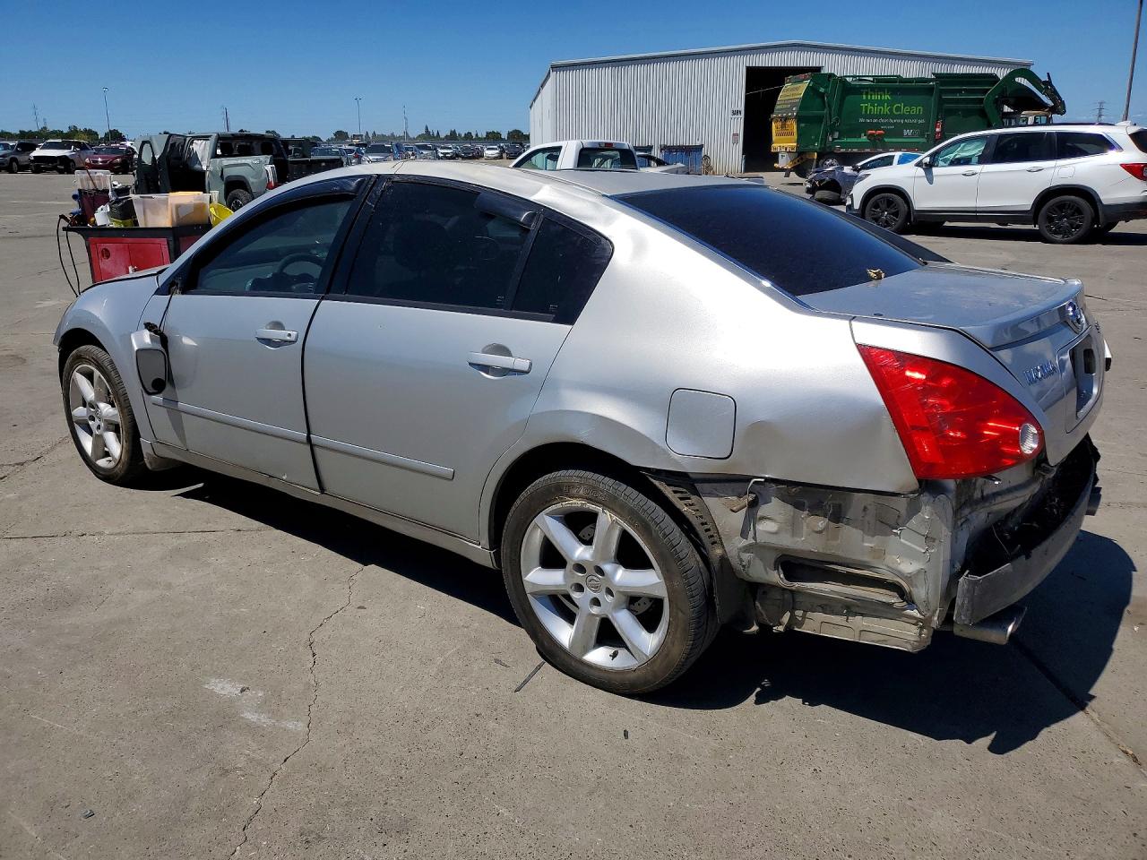 2004 Nissan Maxima 3.5 Se Серебряный vin: 1N4BA41E14C857767