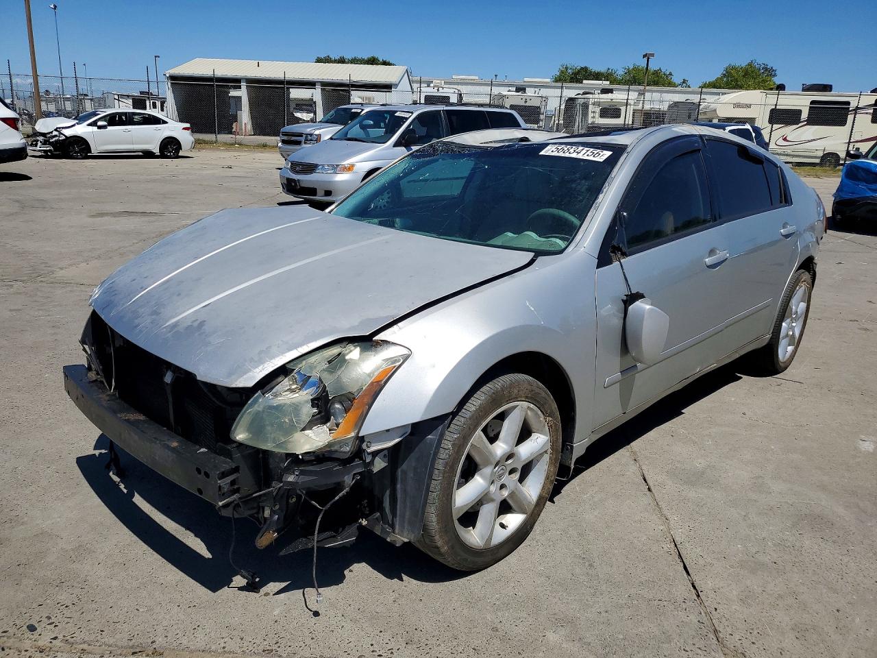 2004 Nissan Maxima 3.5 Se Silver vin: 1N4BA41E14C857767