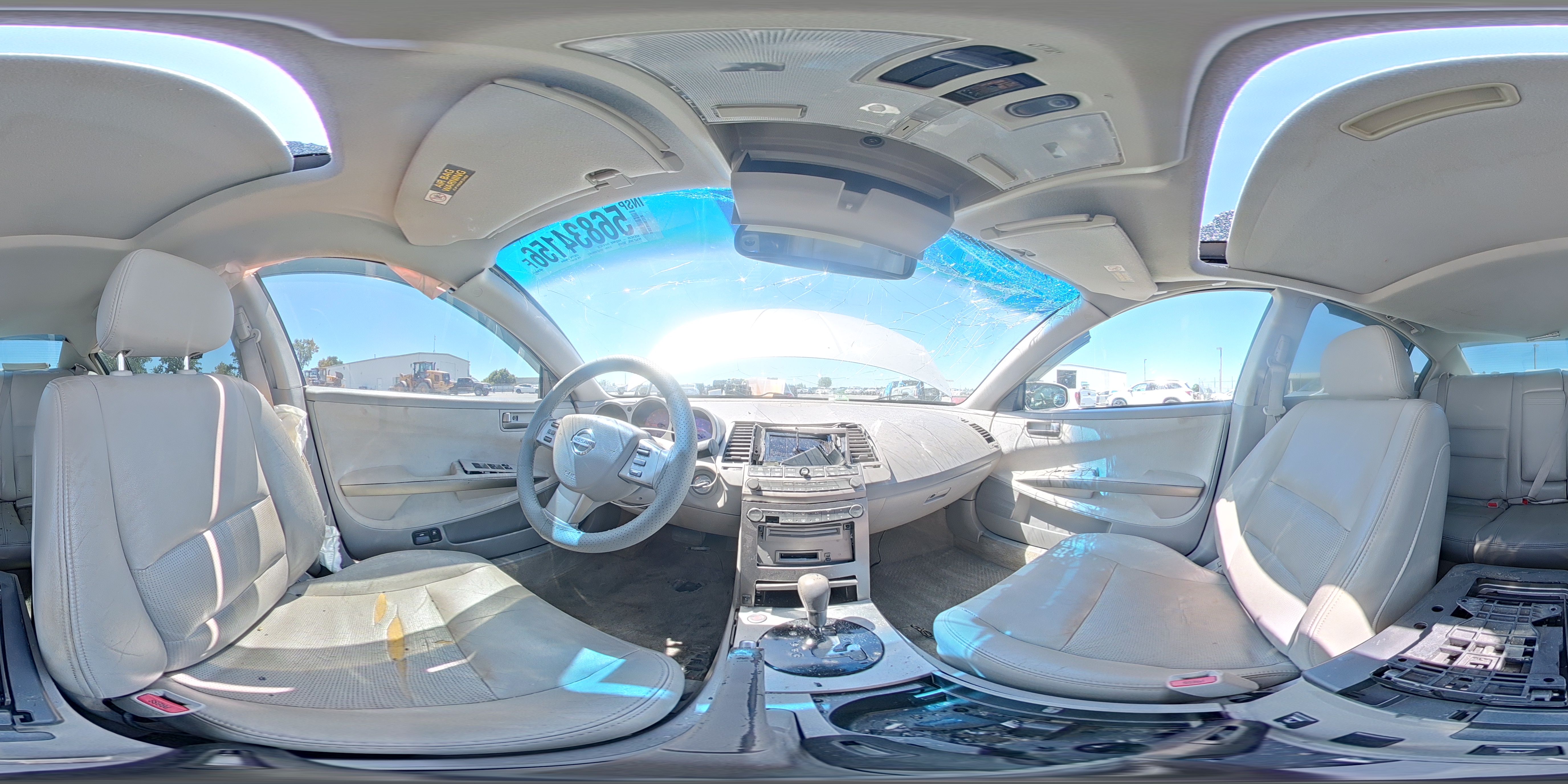 2004 Nissan Maxima 3.5 Se Серебряный vin: 1N4BA41E14C857767