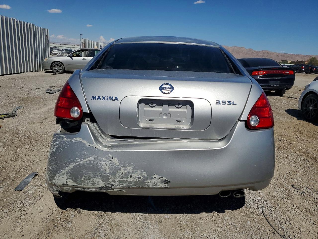 2004 Nissan Maxima 3.5 Se Silver vin: 1N4BA41E14C872527