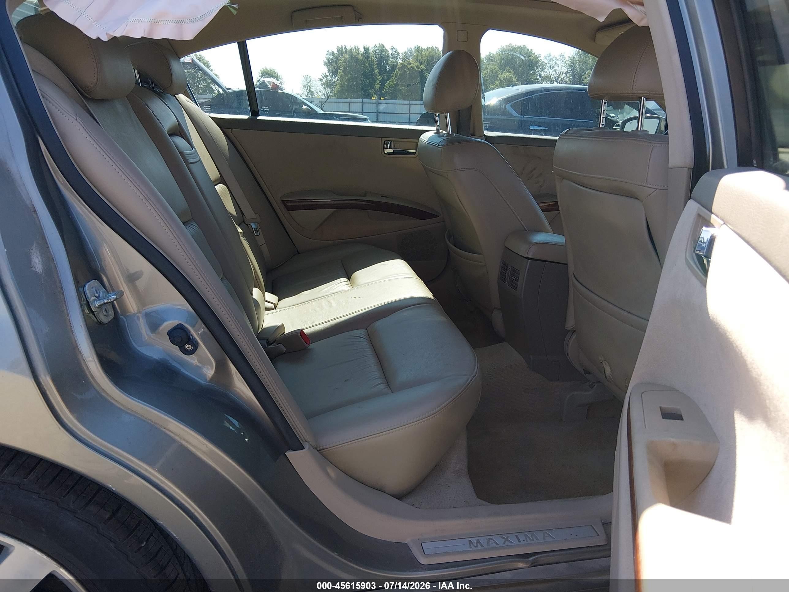 2006 Nissan Maxima 3.5 Sl Gray vin: 1N4BA41E16C851891