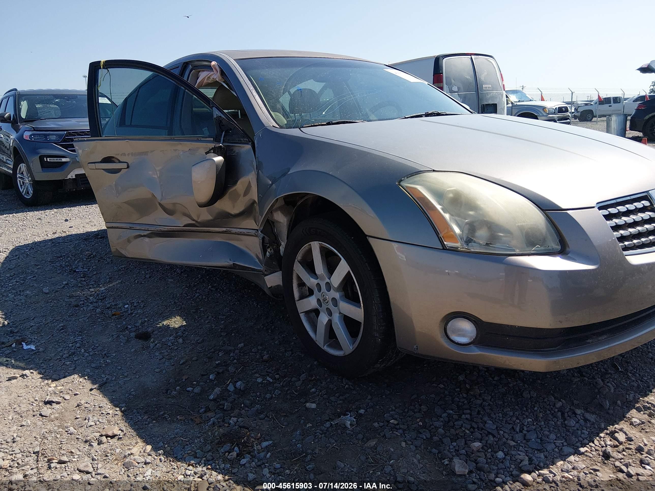 2006 Nissan Maxima 3.5 Sl Gray vin: 1N4BA41E16C851891