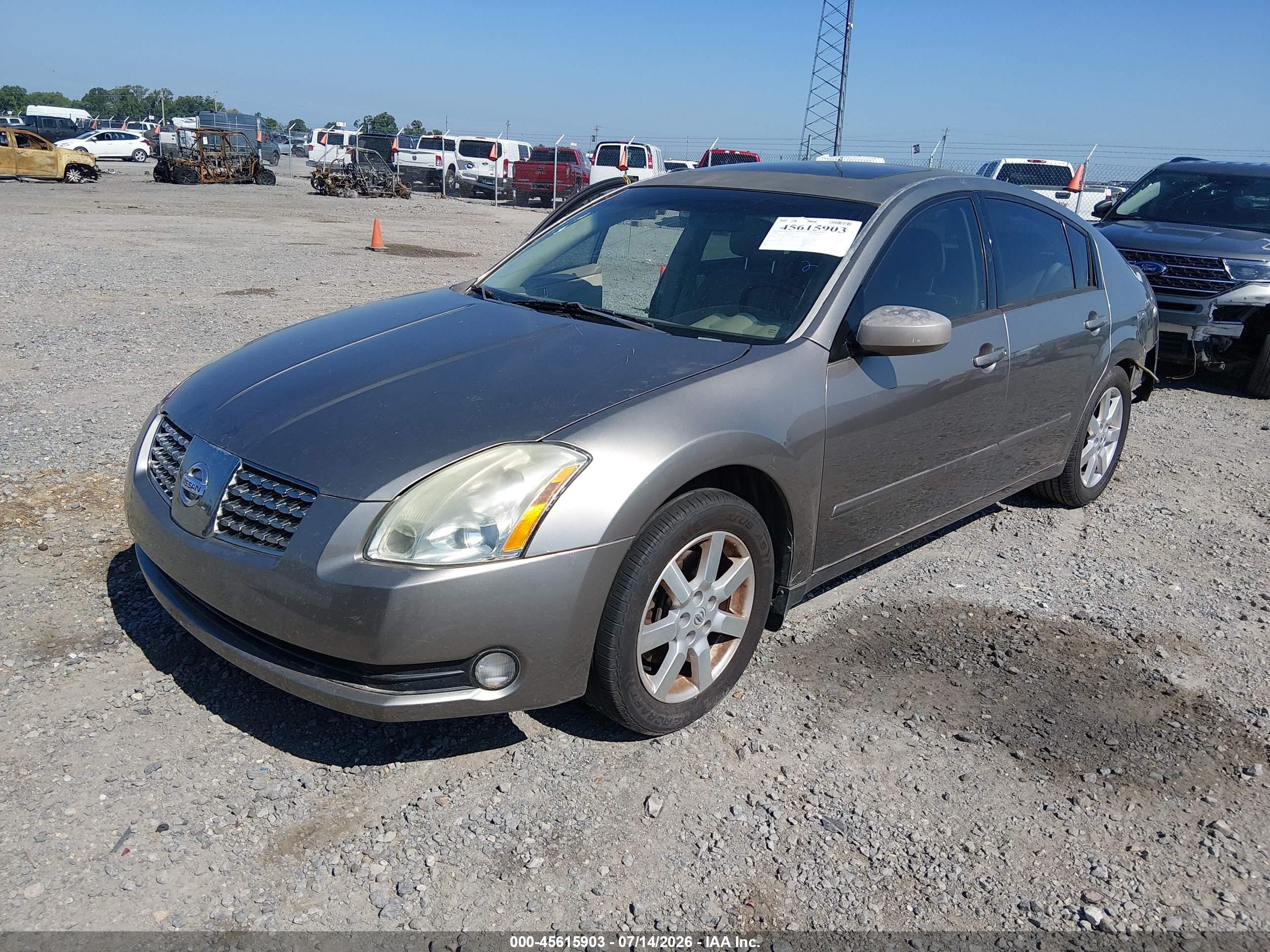 2006 Nissan Maxima 3.5 Sl Gray vin: 1N4BA41E16C851891