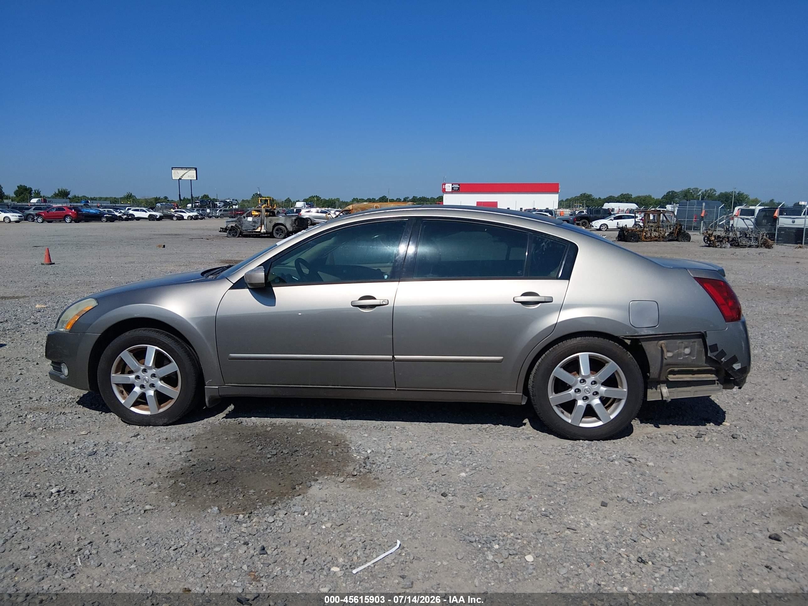 2006 Nissan Maxima 3.5 Sl Gray vin: 1N4BA41E16C851891