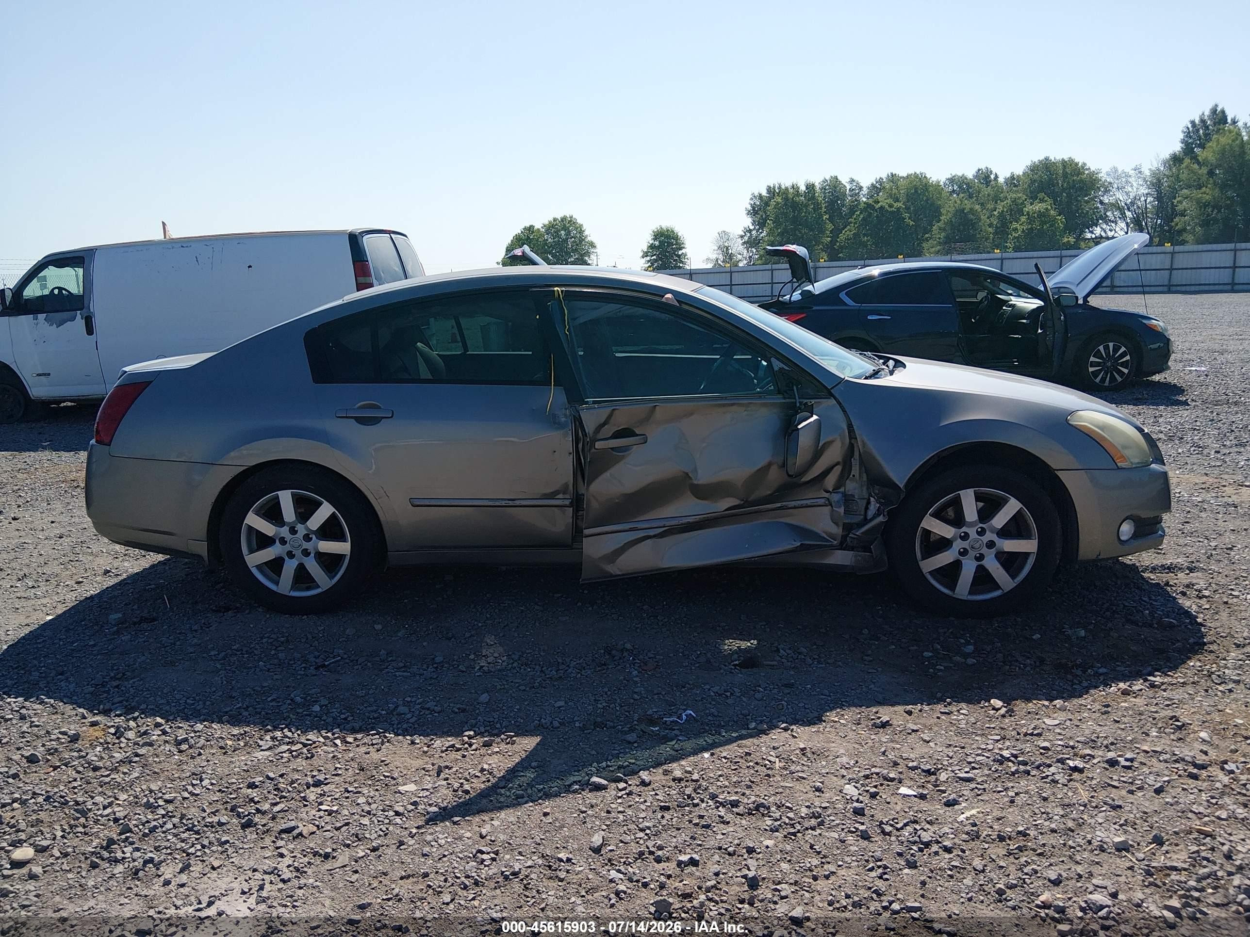 2006 Nissan Maxima 3.5 Sl Gray vin: 1N4BA41E16C851891