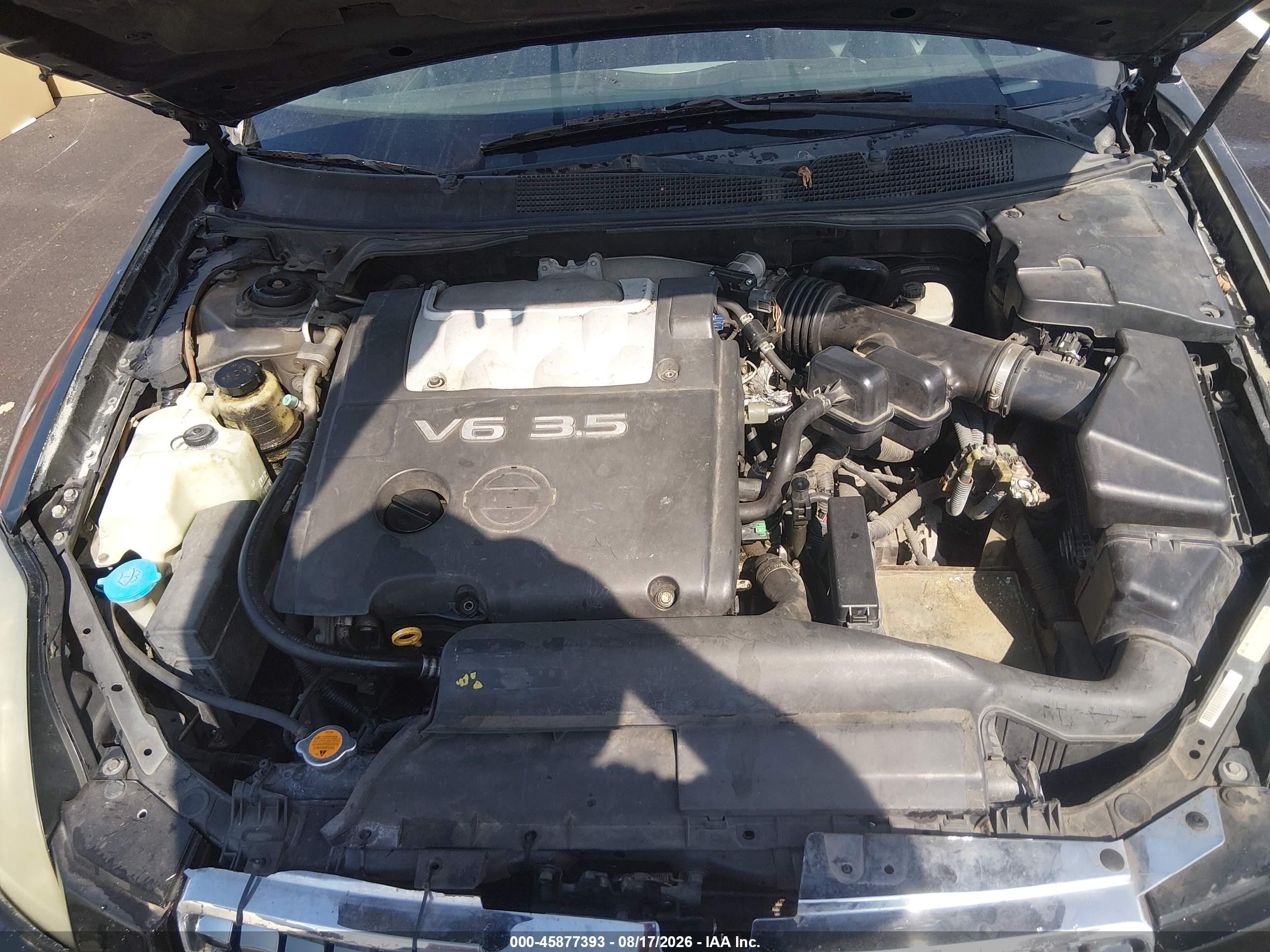 2006 Nissan Maxima 3.5 Se Black vin: 1N4BA41E16C857674