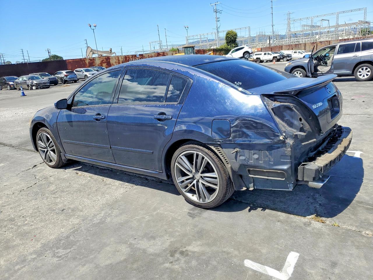 2007 Nissan Maxima 3.5 Se Черный vin: 1N4BA41E17C807052