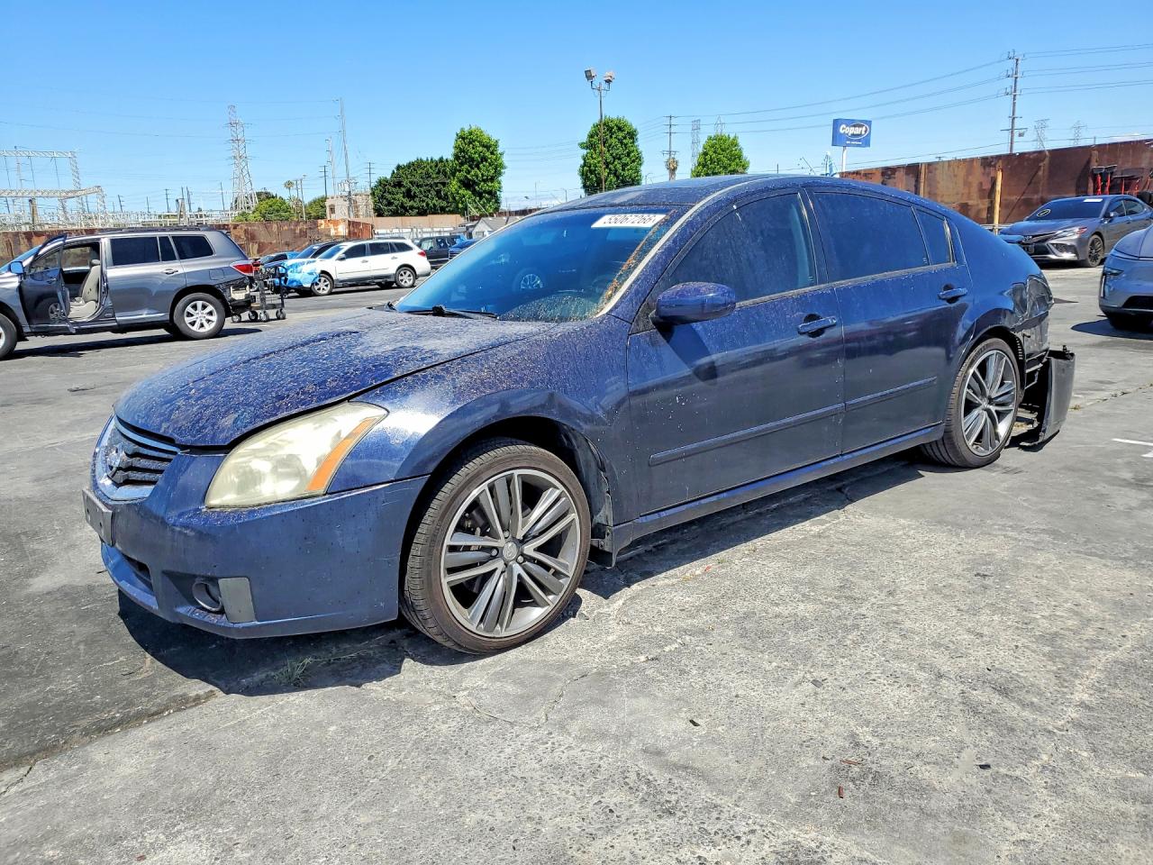 2007 Nissan Maxima 3.5 Se Black vin: 1N4BA41E17C807052