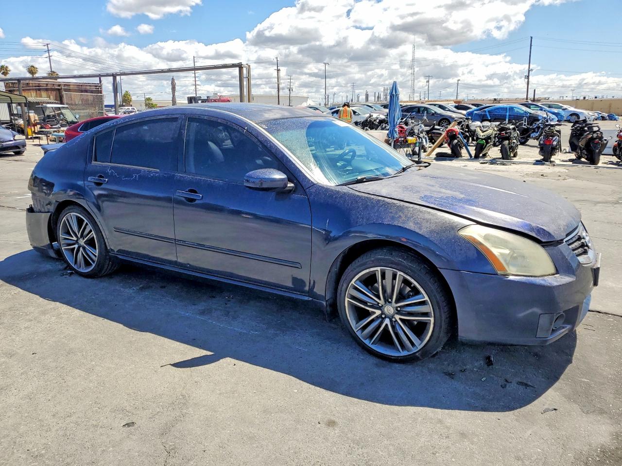 2007 Nissan Maxima 3.5 Se Черный vin: 1N4BA41E17C807052