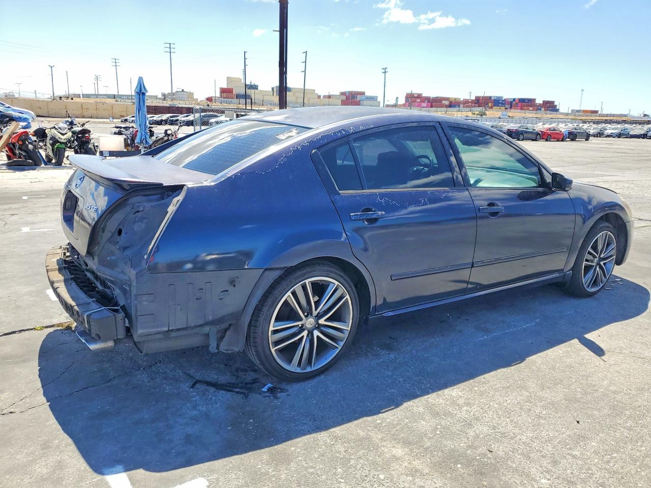 2007 Nissan Maxima 3.5 Se Черный vin: 1N4BA41E17C807052