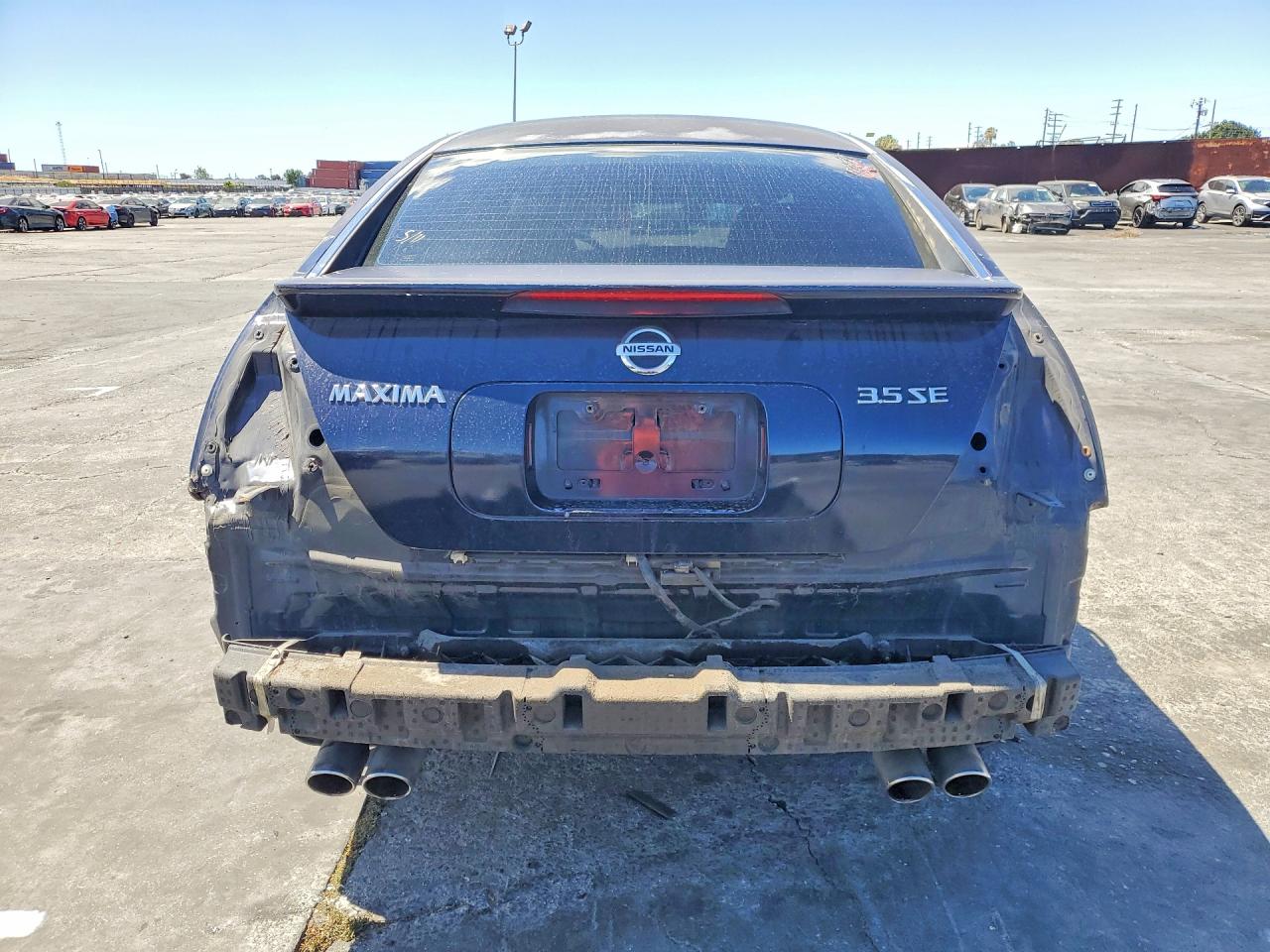 2007 Nissan Maxima 3.5 Se Черный vin: 1N4BA41E17C807052