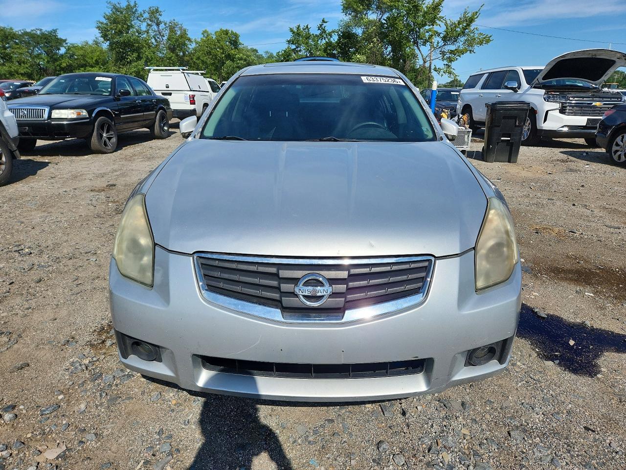 2007 Nissan Maxima 3.5 Se Silver vin: 1N4BA41E17C820190