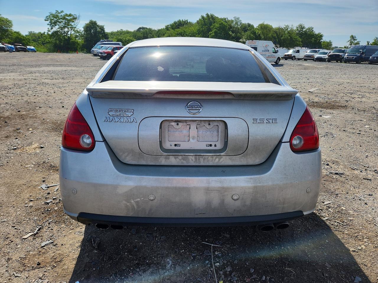 2007 Nissan Maxima 3.5 Se Silver vin: 1N4BA41E17C820190