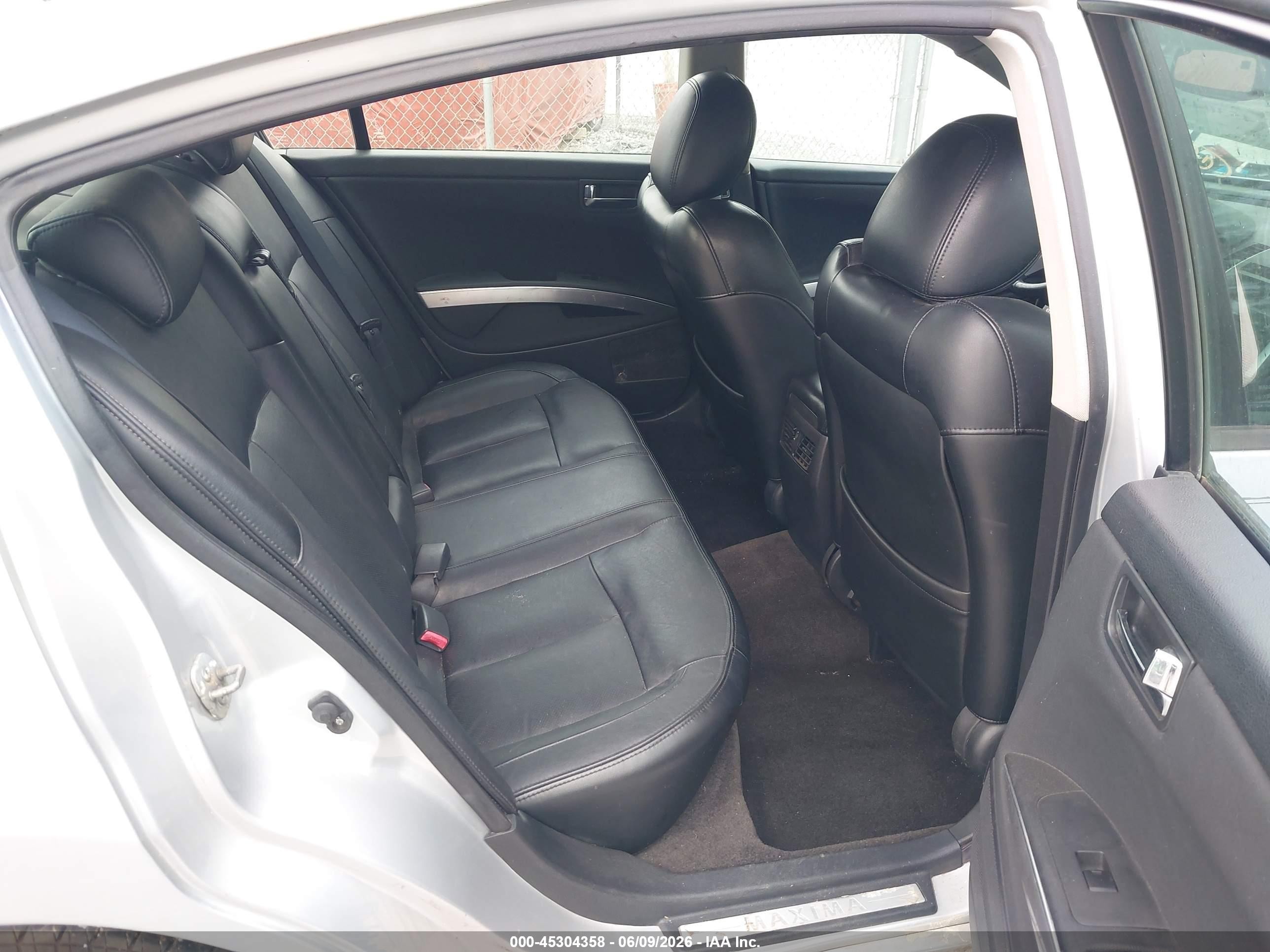 2007 Nissan Maxima Se/sl Silver vin: 1N4BA41E17C835000