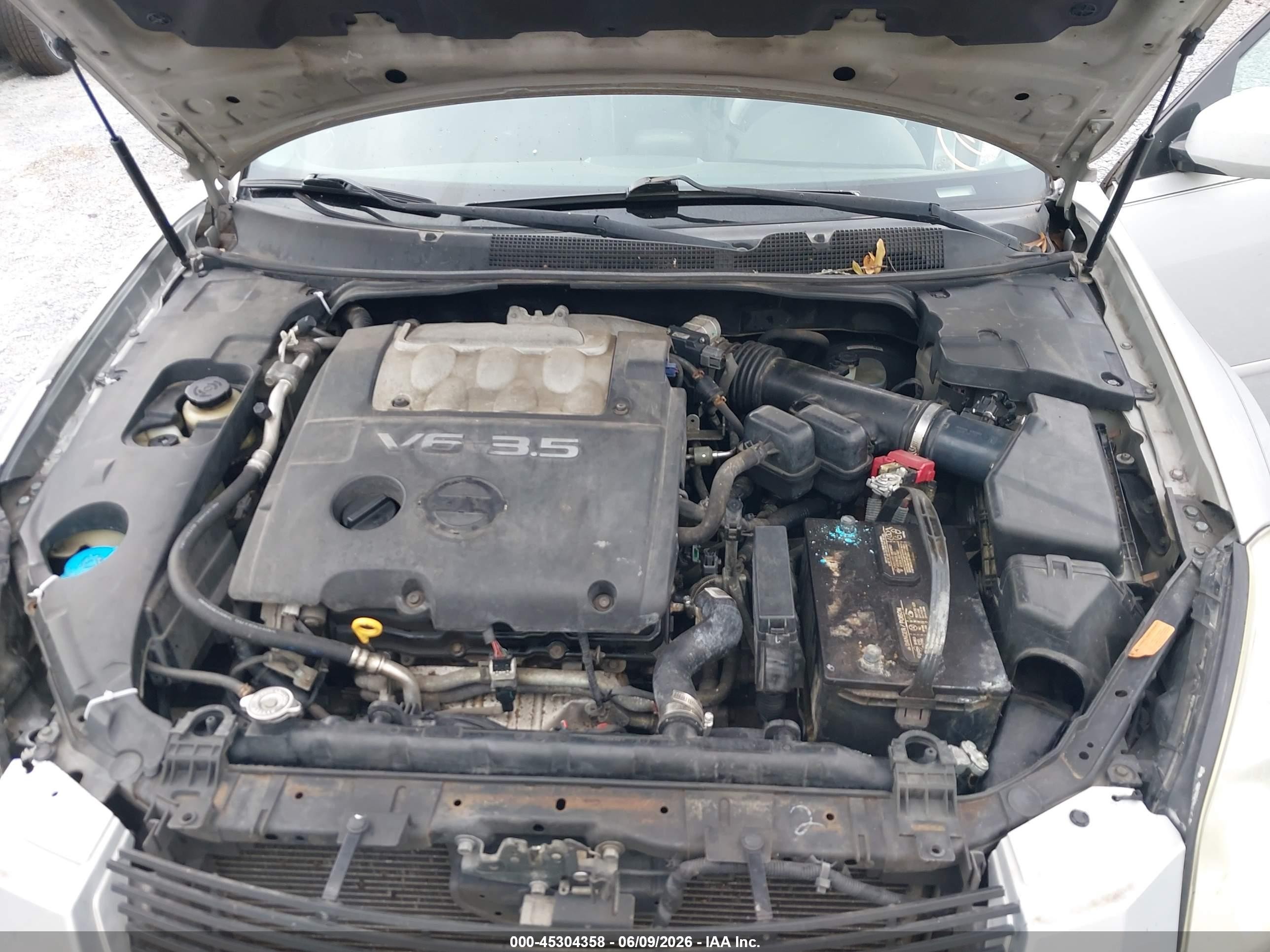 2007 Nissan Maxima Se/sl Silver vin: 1N4BA41E17C835000